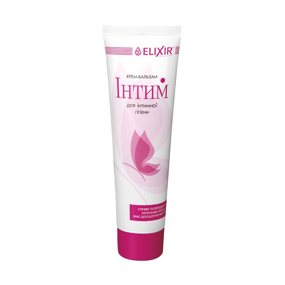 

Уцінка! Крем-бальзам для інтимної гігієни Еліксір Інтим, 100 мл