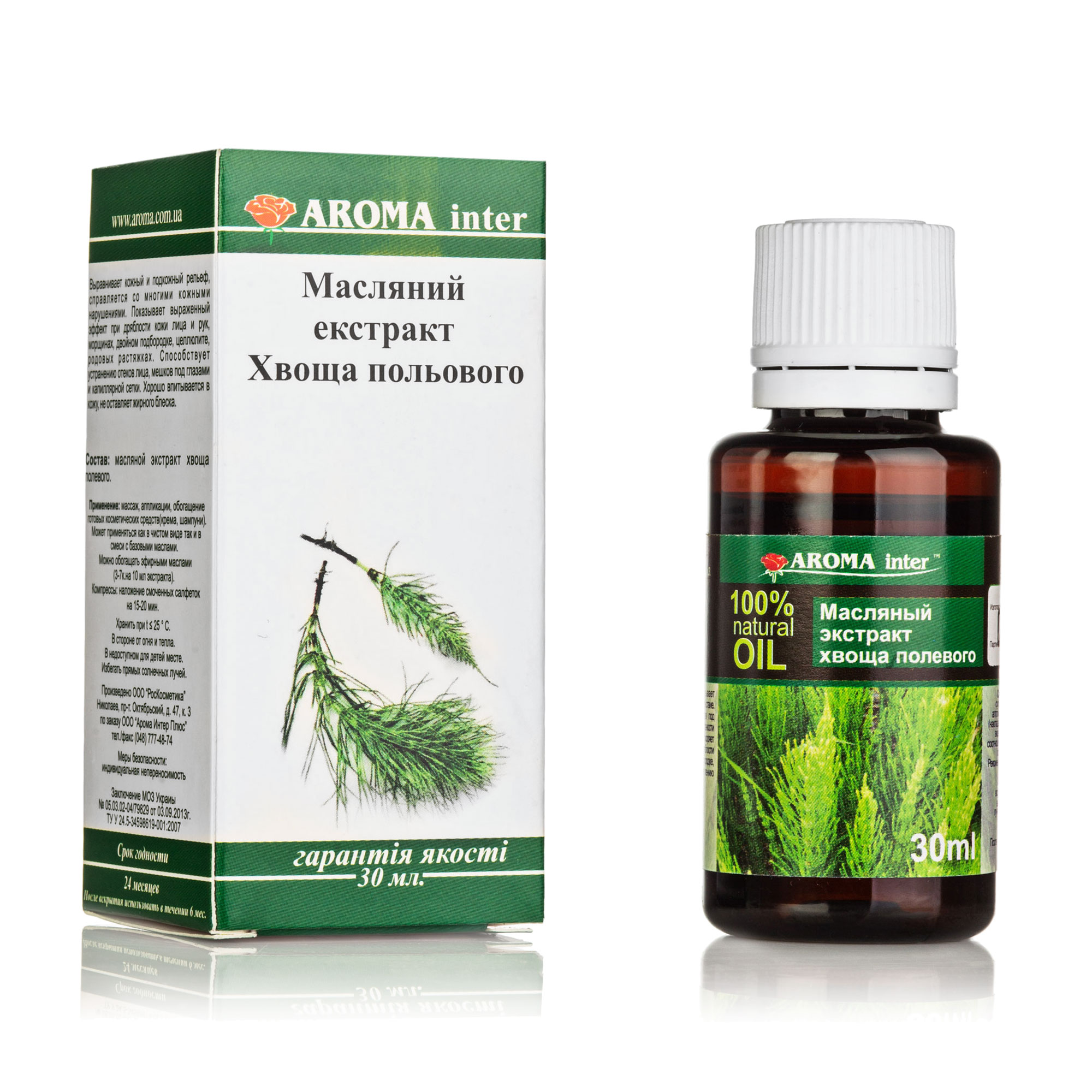 

Олійний екстракт Aroma Inter Хвоща польового, 30 мл