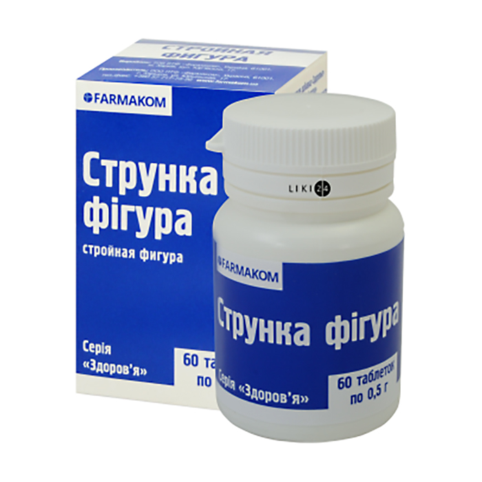 

Уцінка! Струнка фігура Farmakom Здоров'я, 60 таблеток