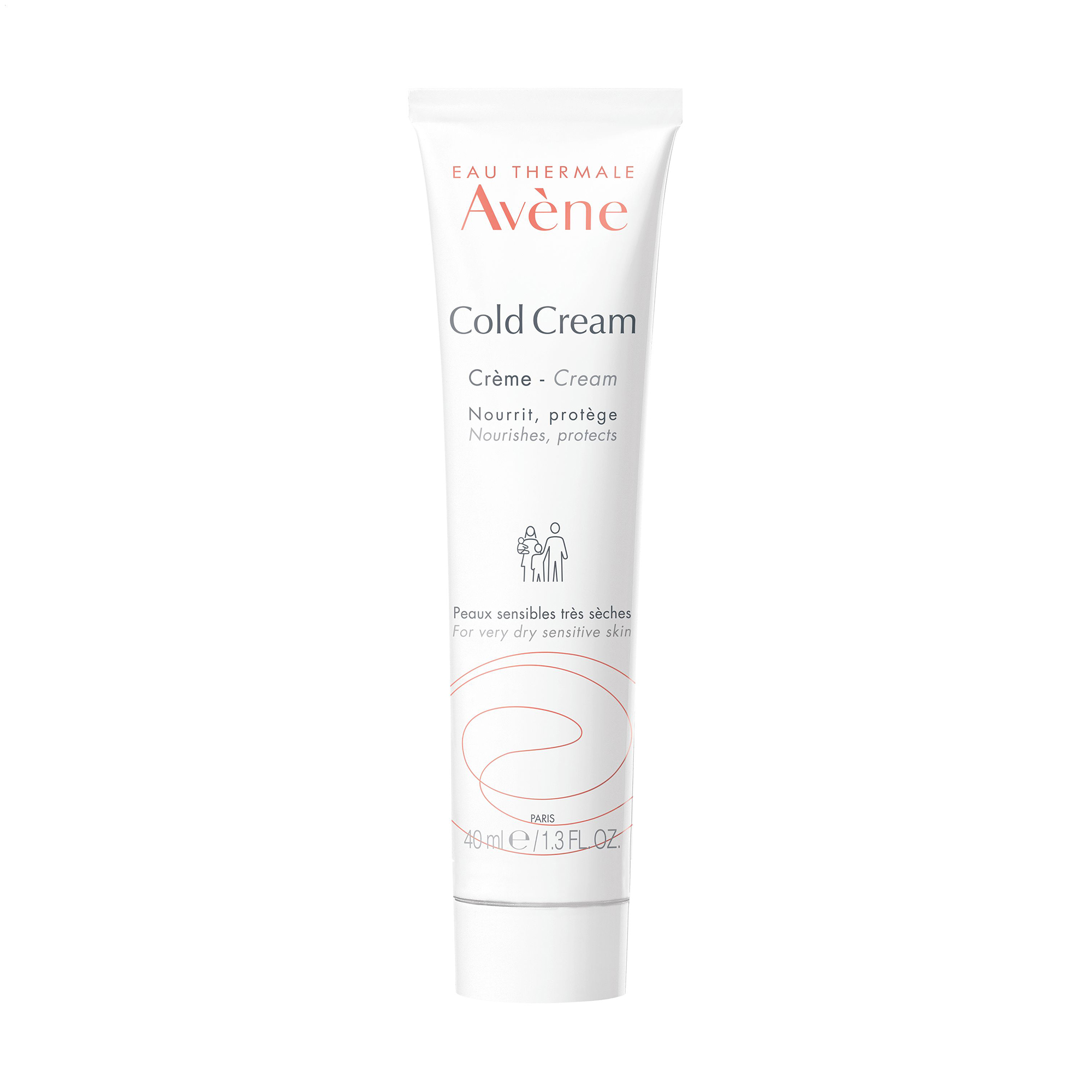 

Крем для обличчя та тіла Avene Peaux Seches Cold Cream для сухої та чутливої шкіри, 40 мл