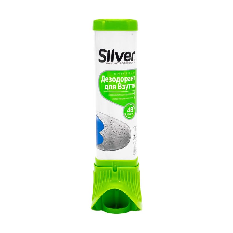 

Дезодорант для взуття SILVER, 100 мл