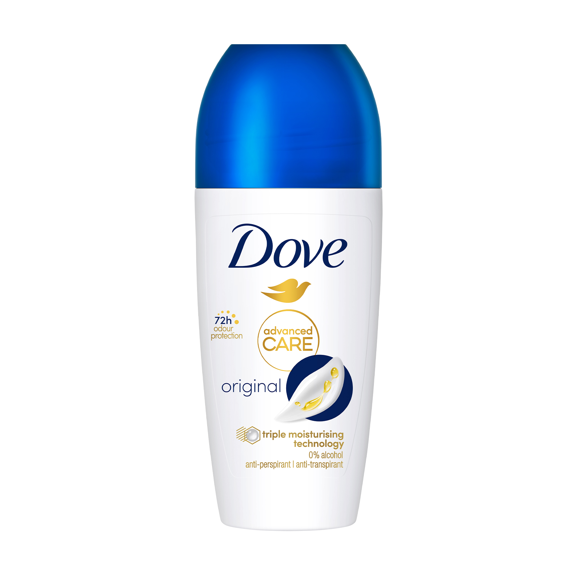 

Кульковий антиперспірант Dove Original жіночий, 50 мл