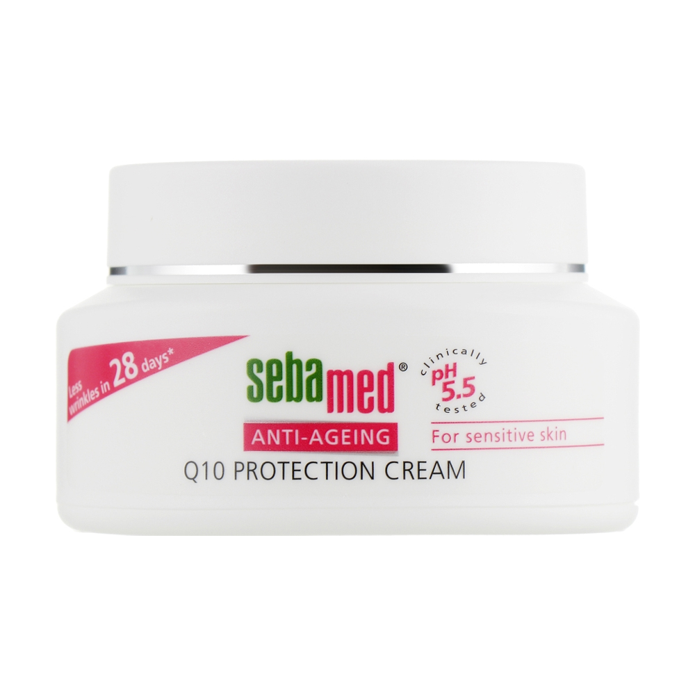 

Уцінка! Крем для обличчя Sebamed Anti-Ageing Q10 Protection Cream проти зморшок, 50 мл