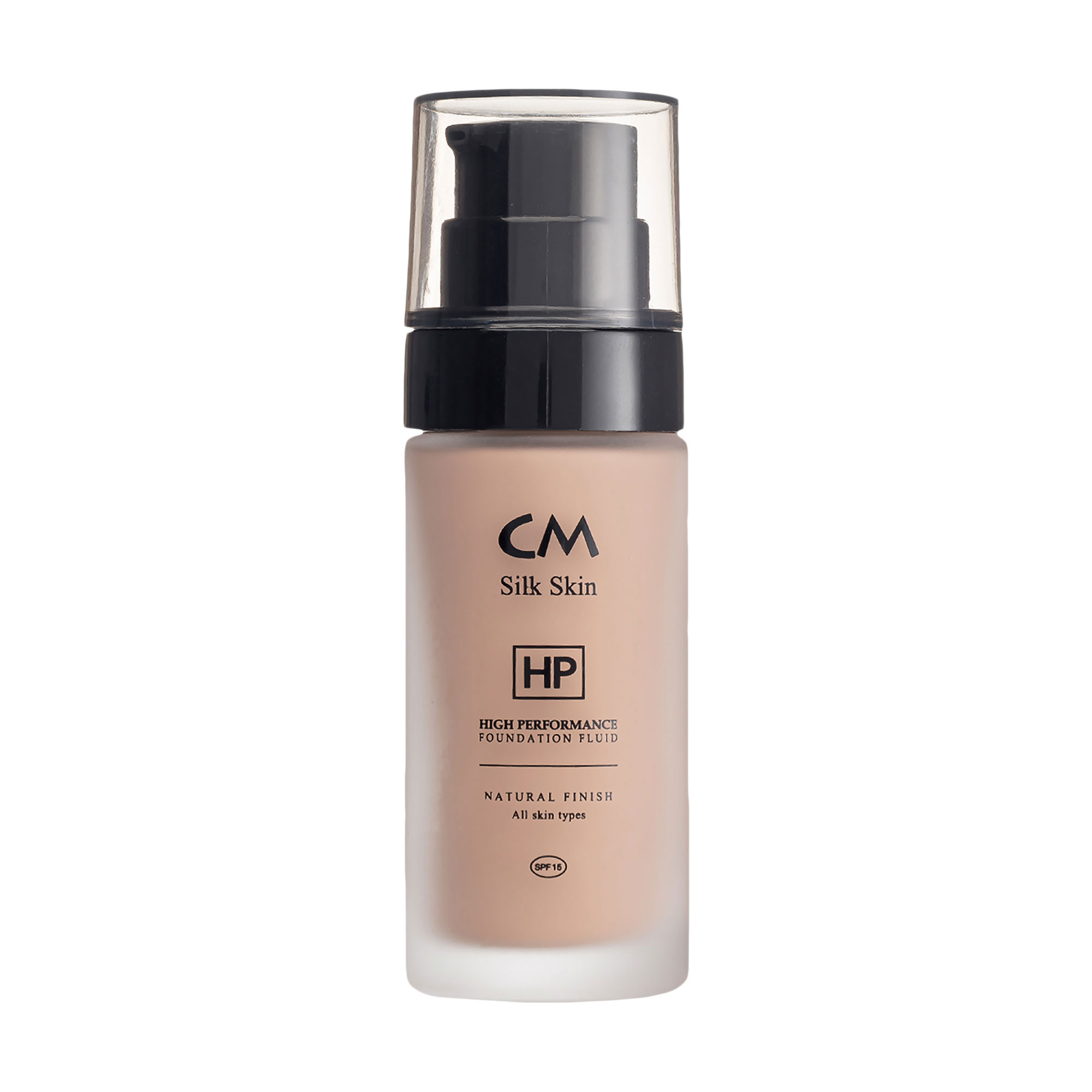 

Рідка пудра для обличчя Color Me Couture Collection Silk Skin High Performance Foundation Fluid SPF 15, 44, 35 мл