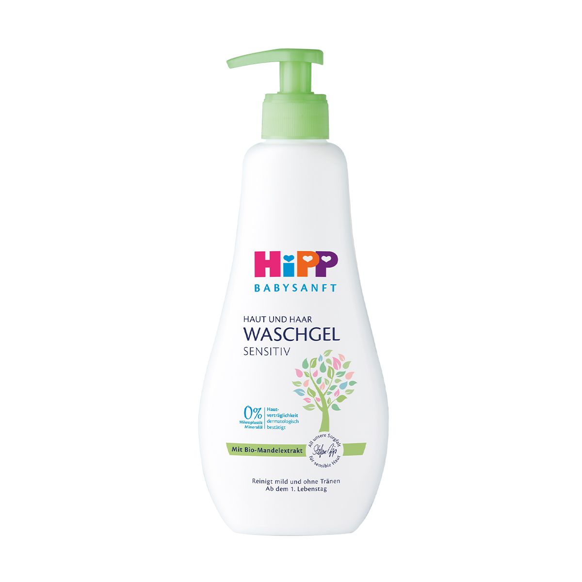 

Уцінка! Дитячий гель для купання HIPP Babysanft Sensitive для тіла та волосся, 400 мл