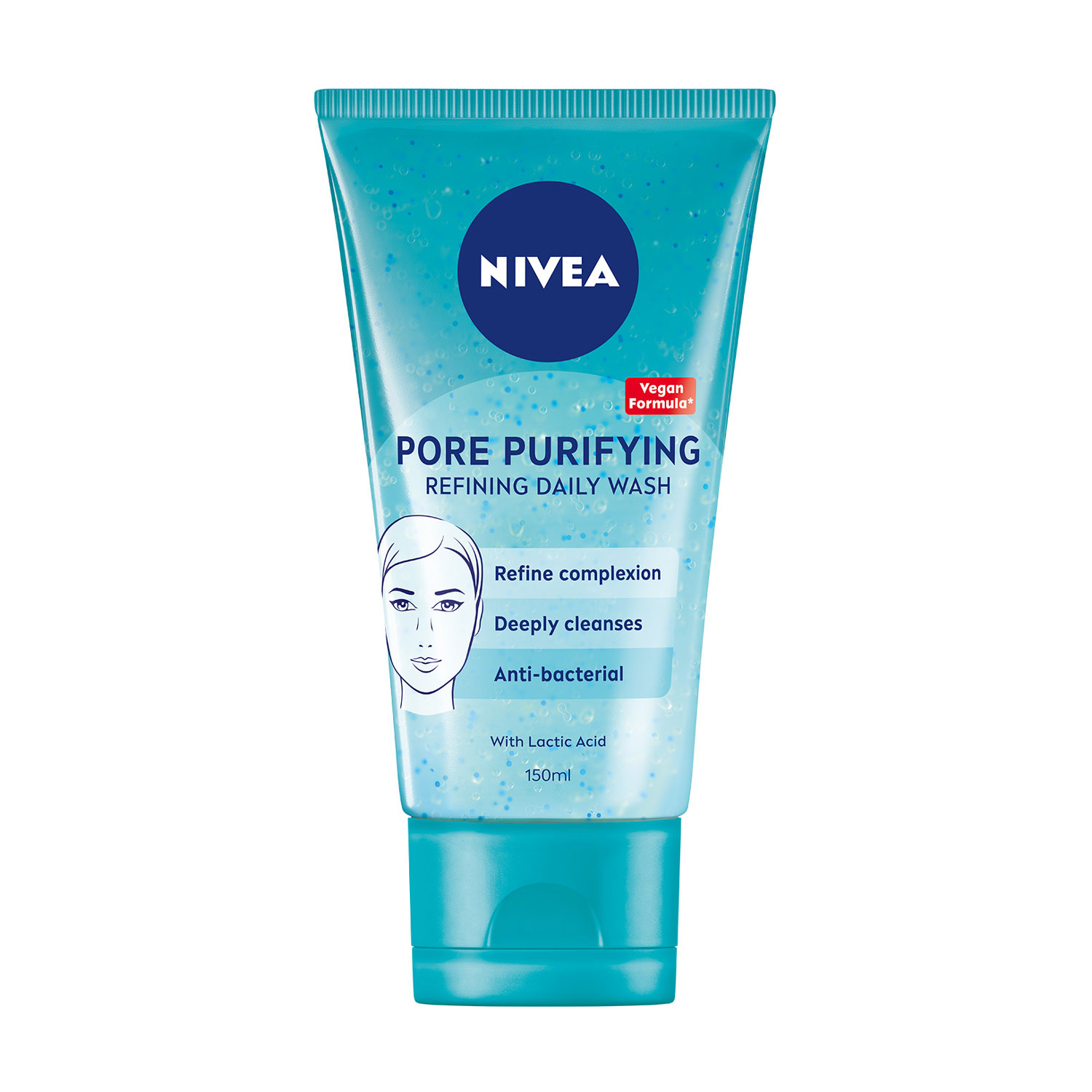 

Щоденний очищувальний гель-скраб для обличчя NIVEA SOS Проти недоліків, для проблемної шкіри, 150 мл