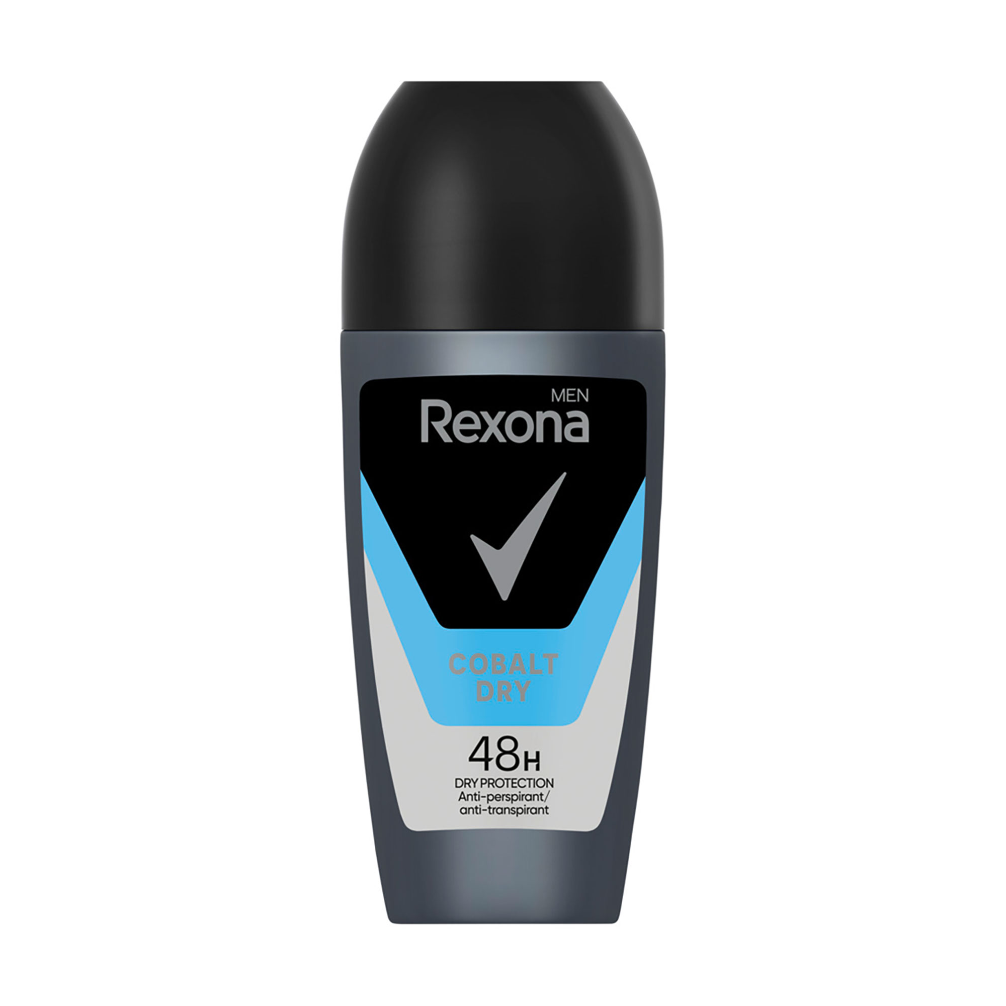 Кульковий антиперспірант чоловічий Rexona Cobalt Dry 48 Н, 50 мл