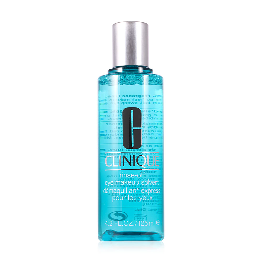 

Засіб для зняття макіяжу з очей Clinique Rinse-Off для всіх типів шкіри, 125 мл