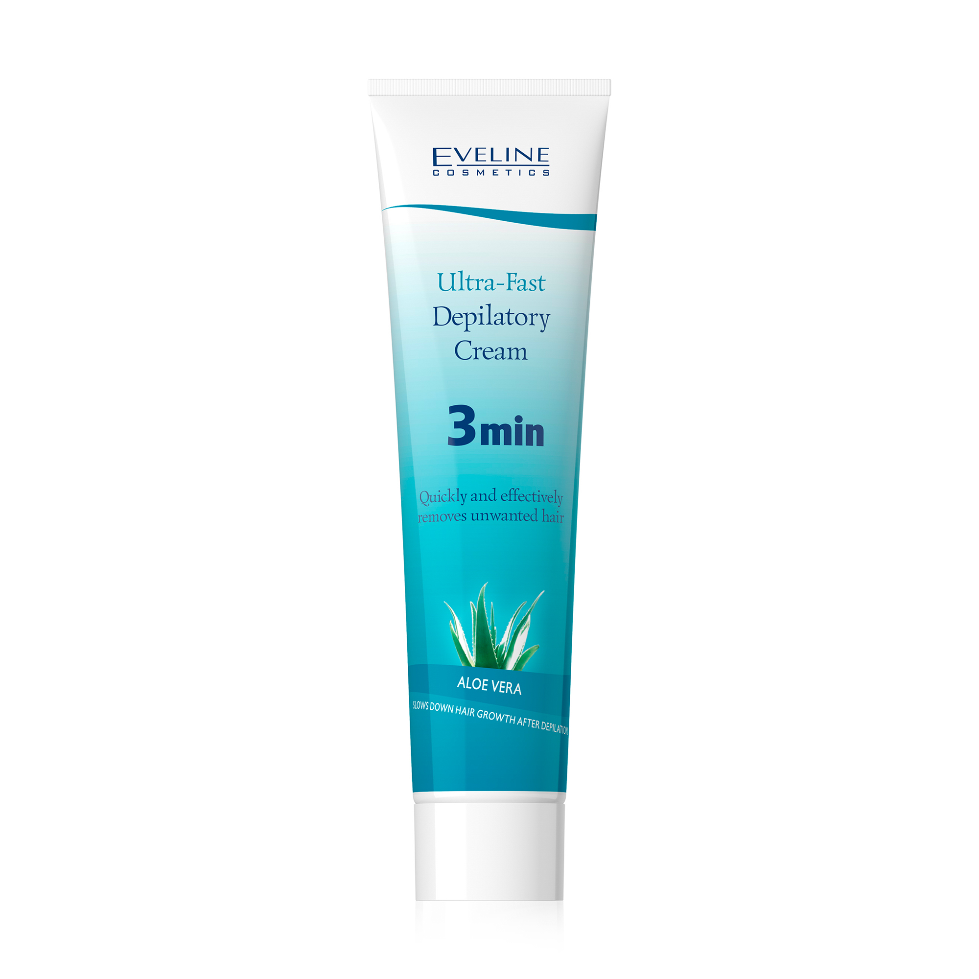 

Крем депіляторний Eveline Cosmetics ультрашвидкий 3 хвилини, з алое вера, 125 мл