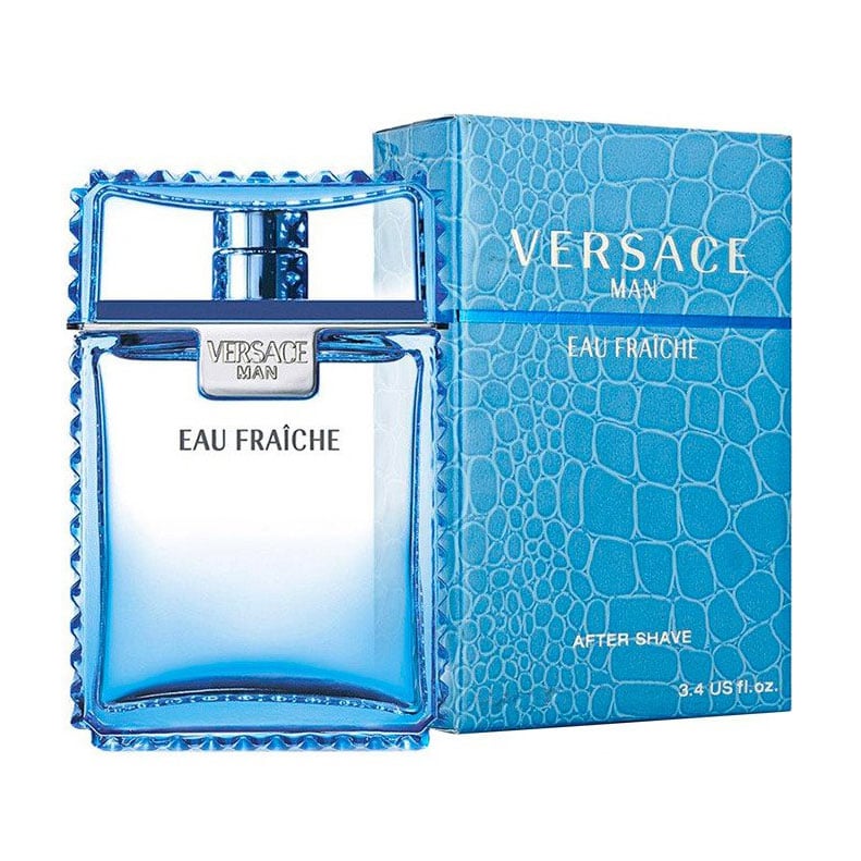 Акція на Парфумований лосьйон після гоління Versace Man Eau Fraiche чоловічий, 100 мл від Eva