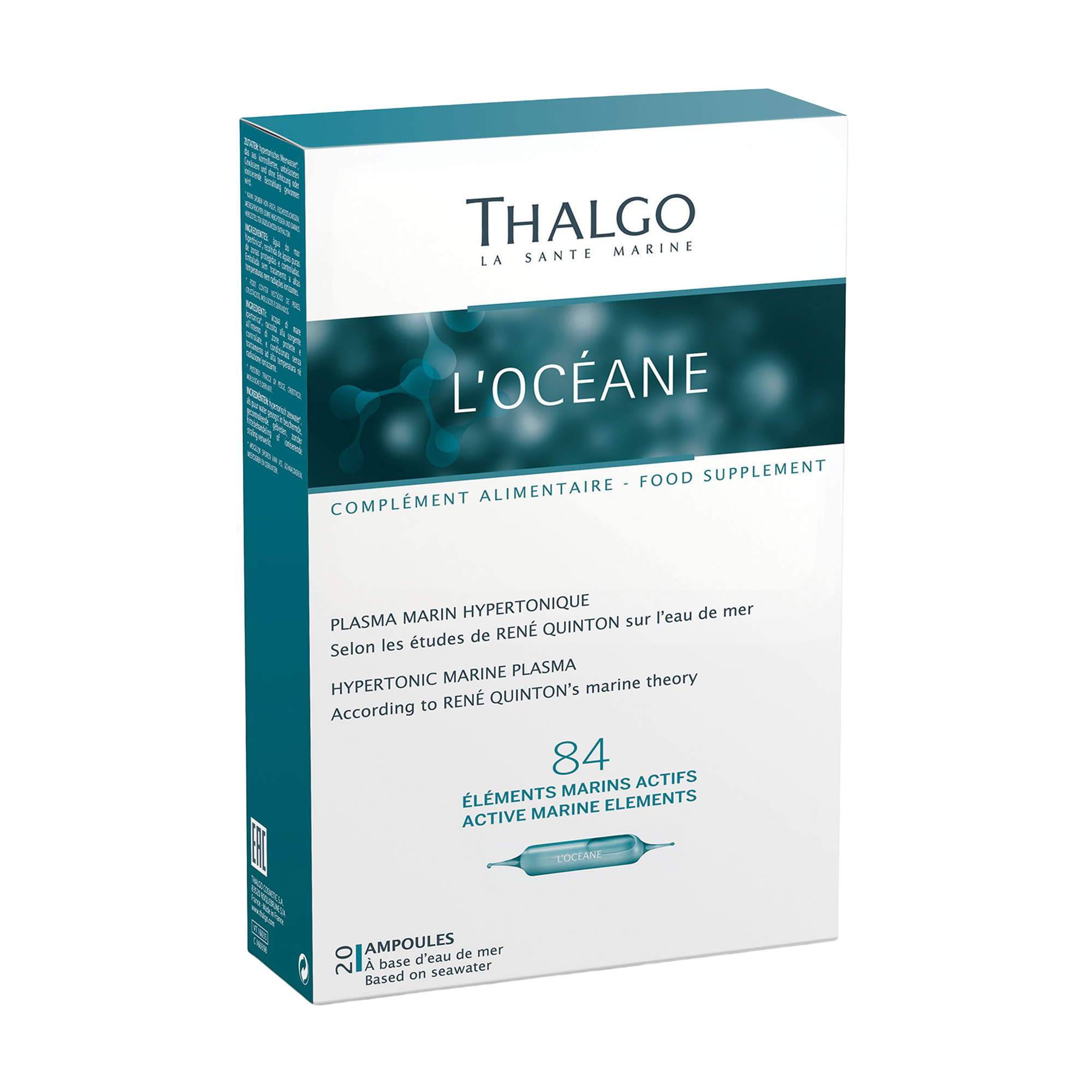 

Цілюща морська вода Thalgo L'Oceane, 20*10 мл