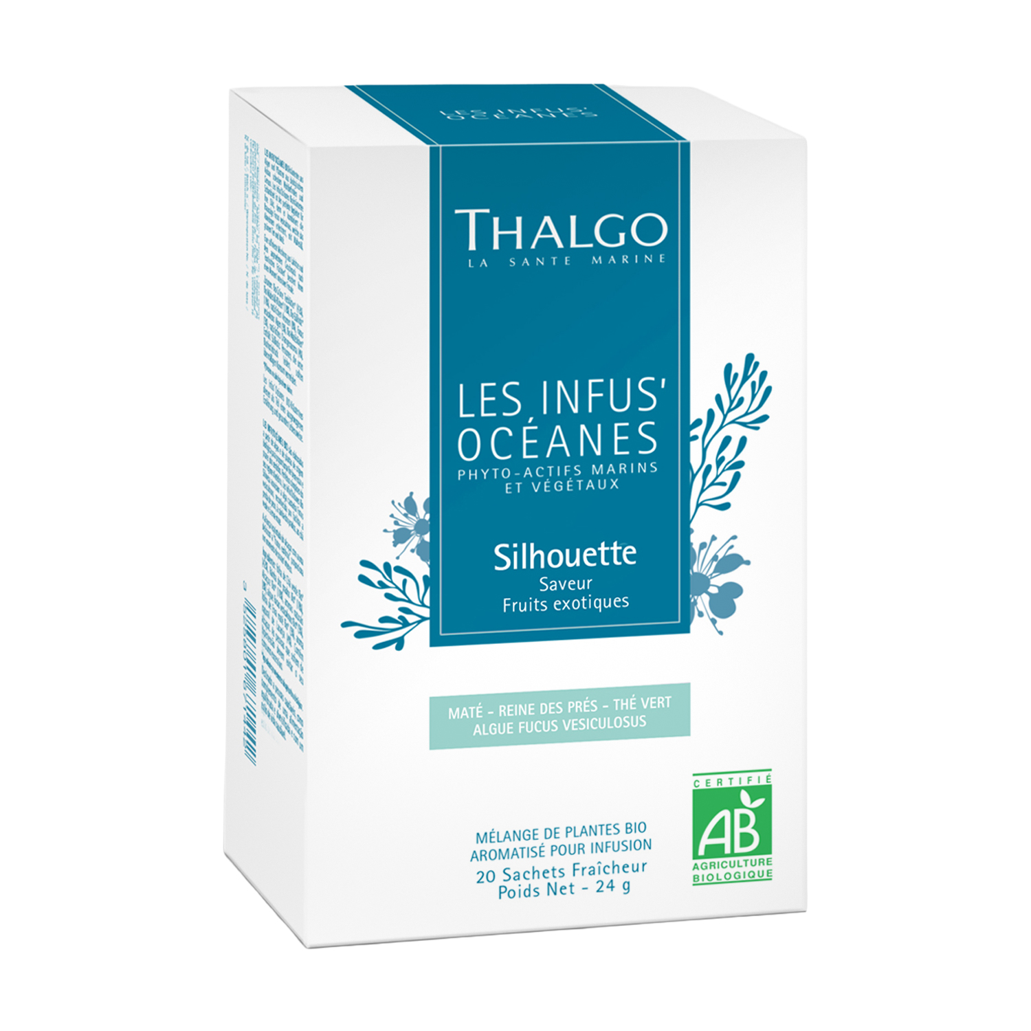 

Трав'яний настій Thalgo Les Infus' Oceanes Silhouette, 20*1.2 г