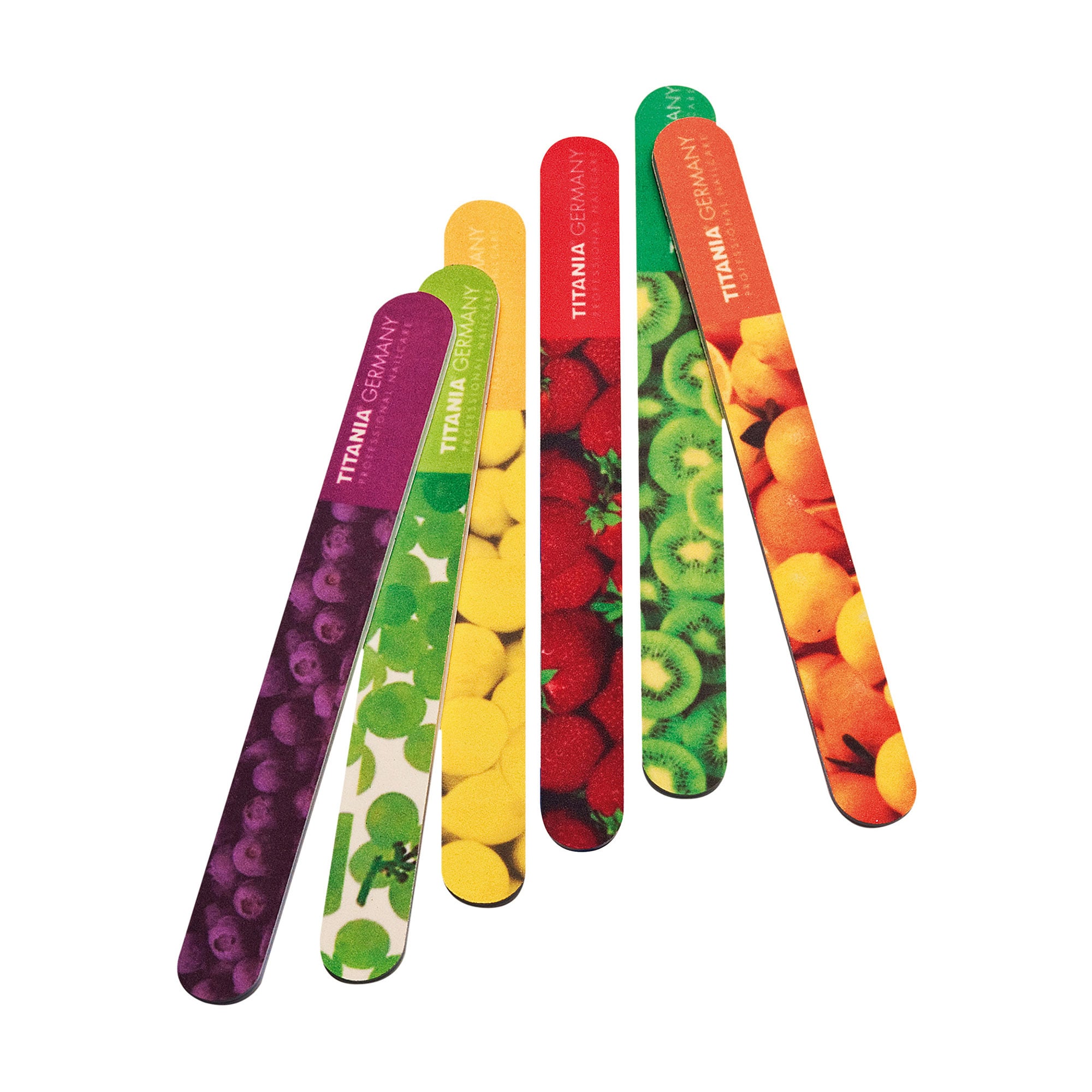 

Пилка для нігтів Titania Fruity 180/220 (1220)