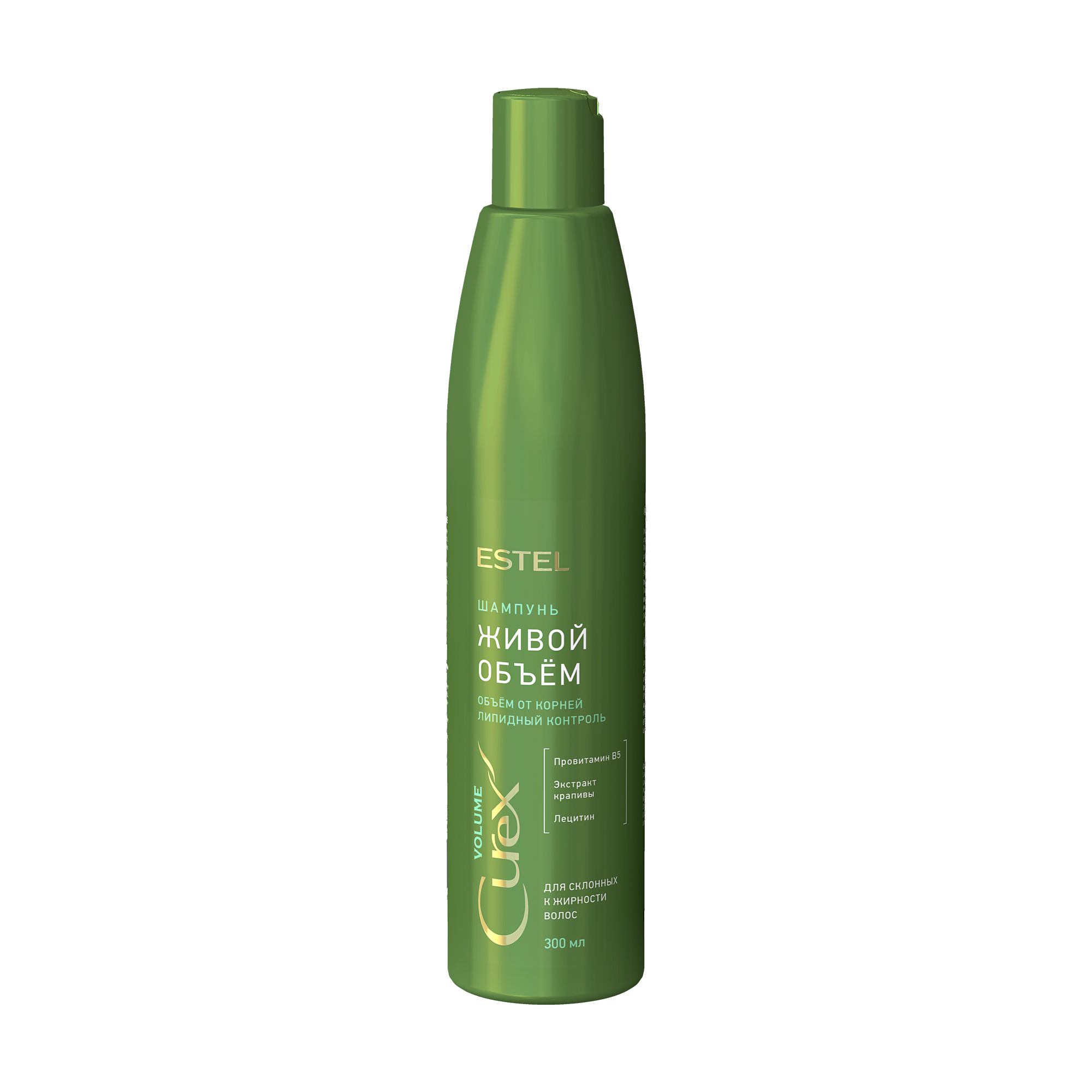 

Шампунь Estel Professional Curex Volume Shampoo Живий об'єм, для схильного до жирності волосся, 300 мл