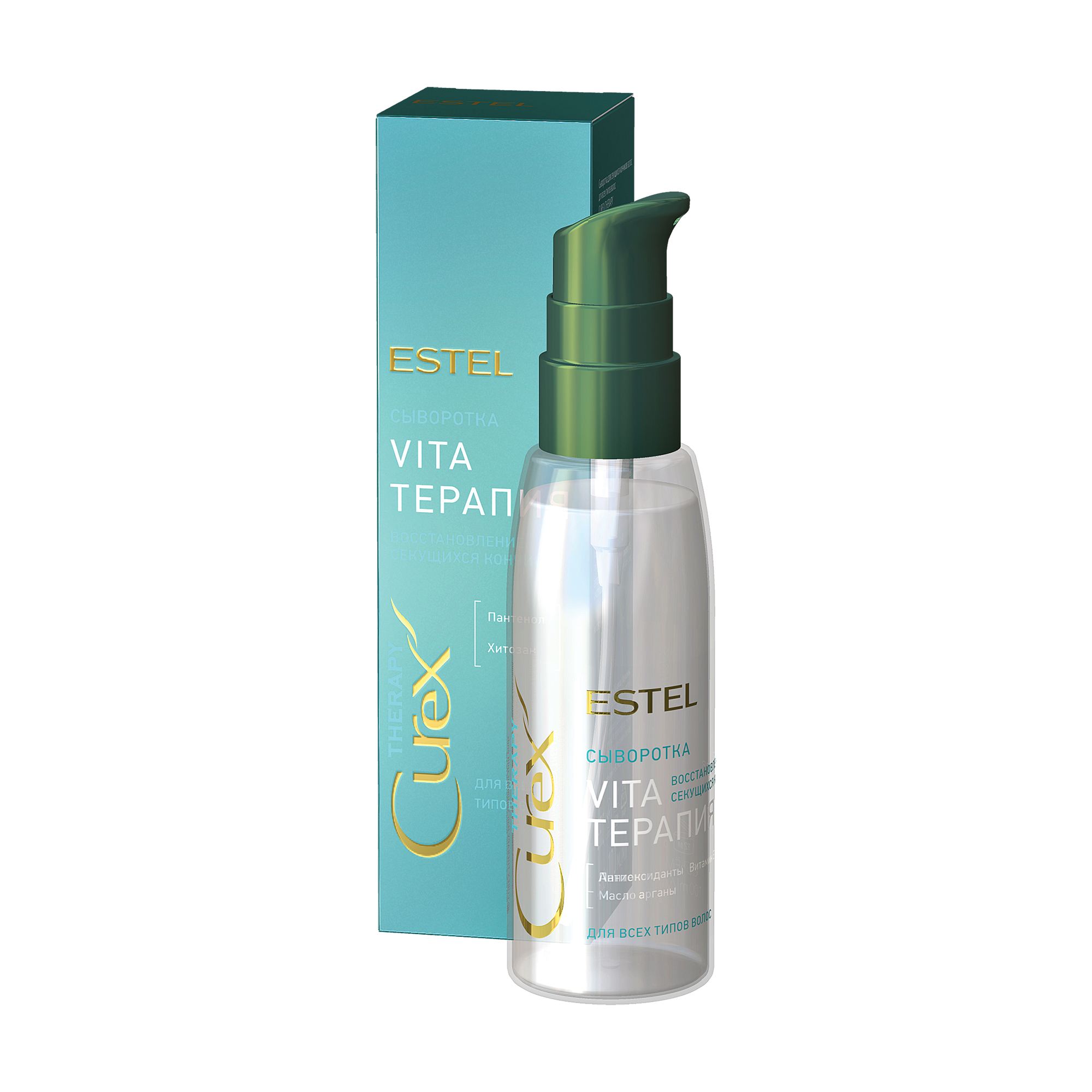 

Сироватка Estel Professional Curex Therapy відновлення для посічених кінчиків волосся, для всіх типів волосся, 100 мл