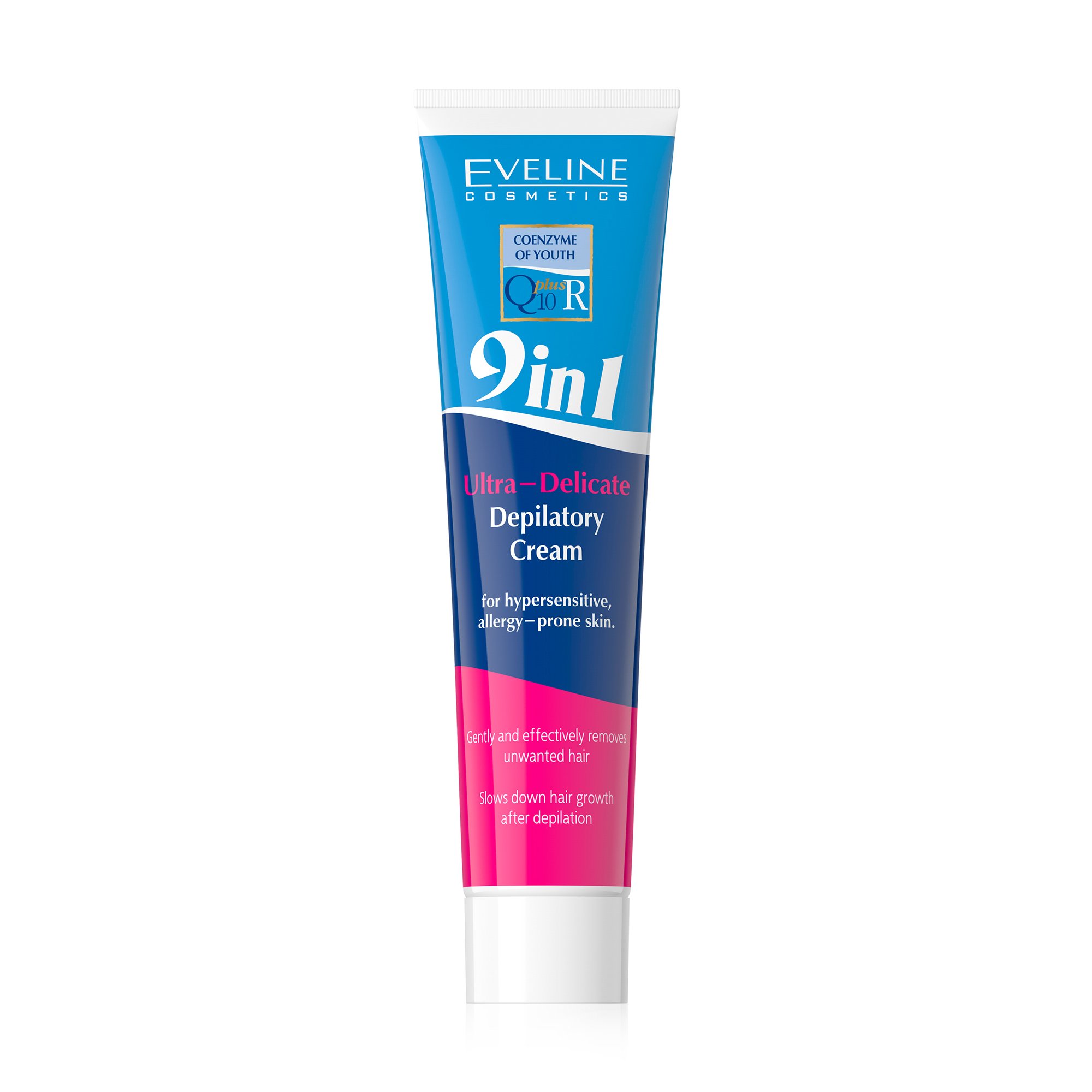 

Крем для депіляції Eveline Cosmetics R+Q10 9 в 1 для чутливої шкіри, 125 мл