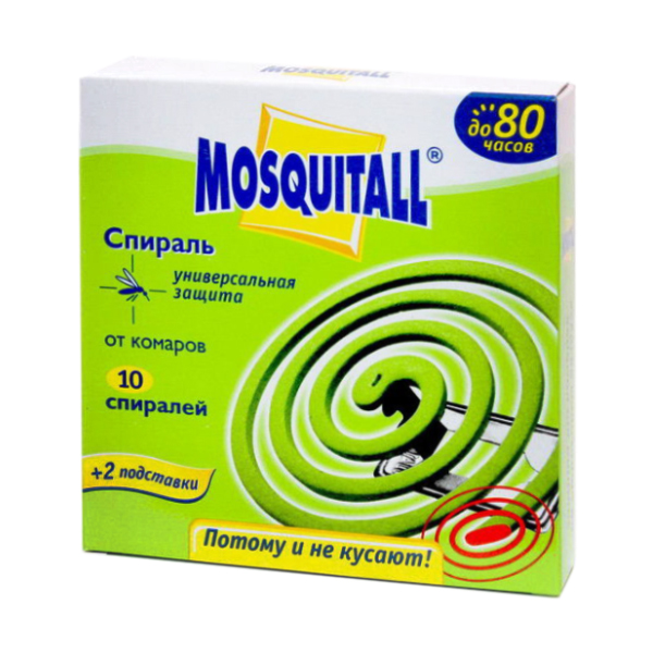 

Спиралі Mosquitall Універсальний захист від комарів, 10 шт