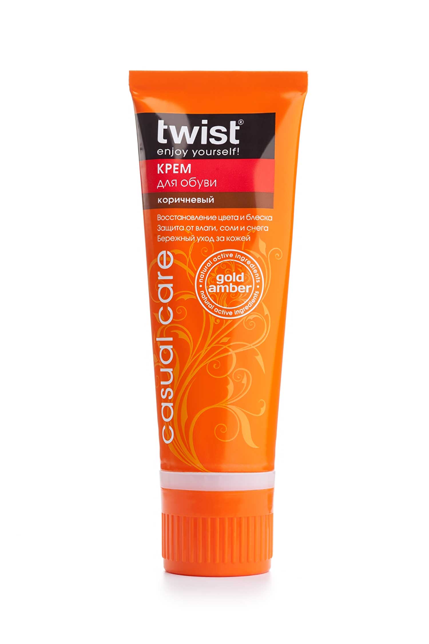 

Крем twist casual care для взуття коричневий 75 мл