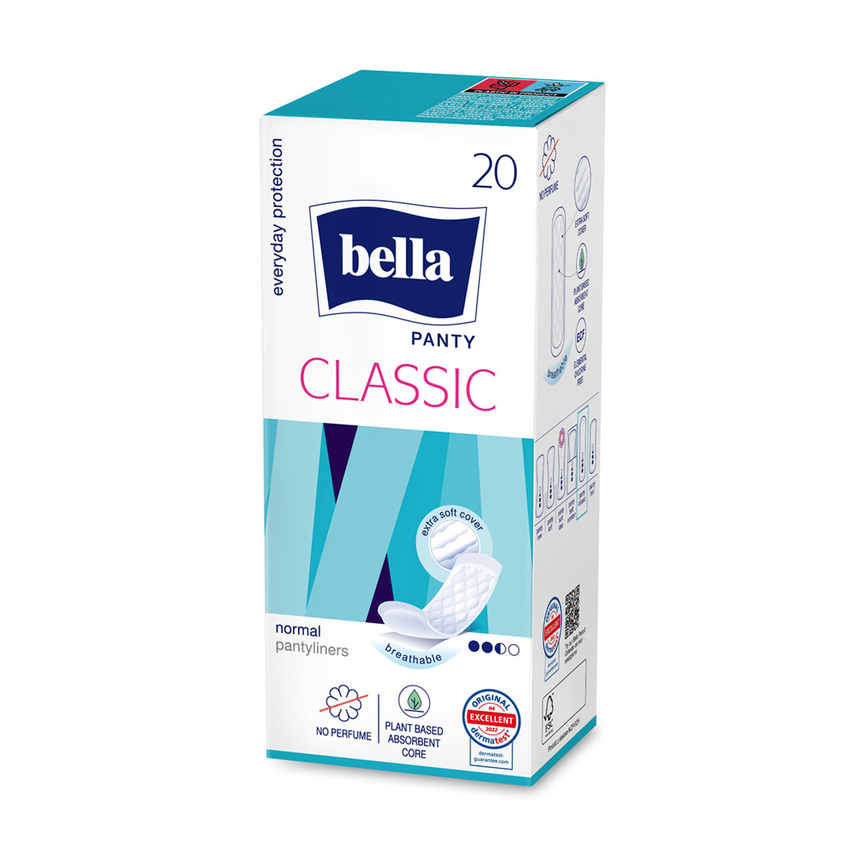 

Щоденні прокладки Bella Panty Classic, 20 шт