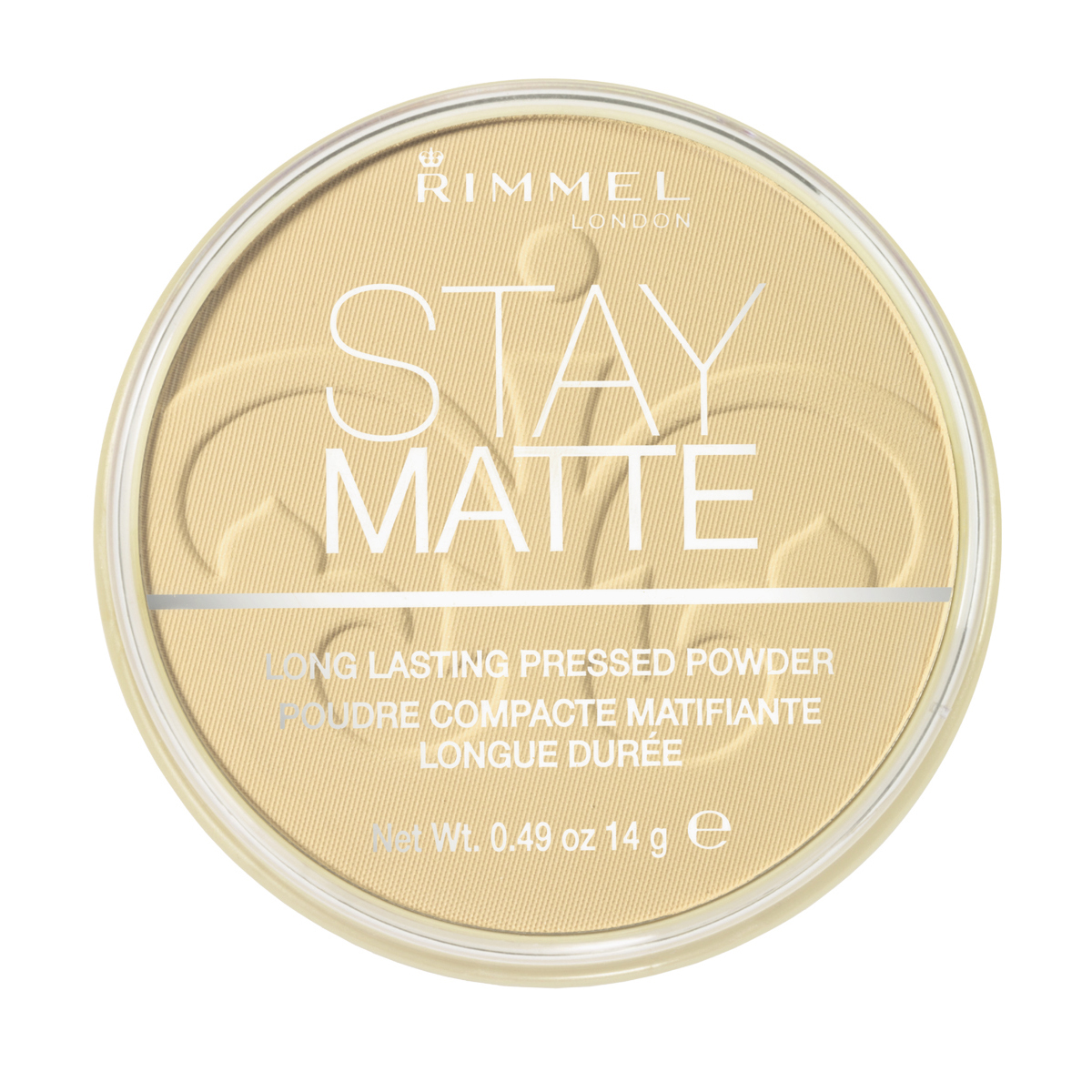 

Компактна пудра Rimmel Stay Matte Long Lasting Pressed Powder матувальна, 05 Silky Beige, 14 г