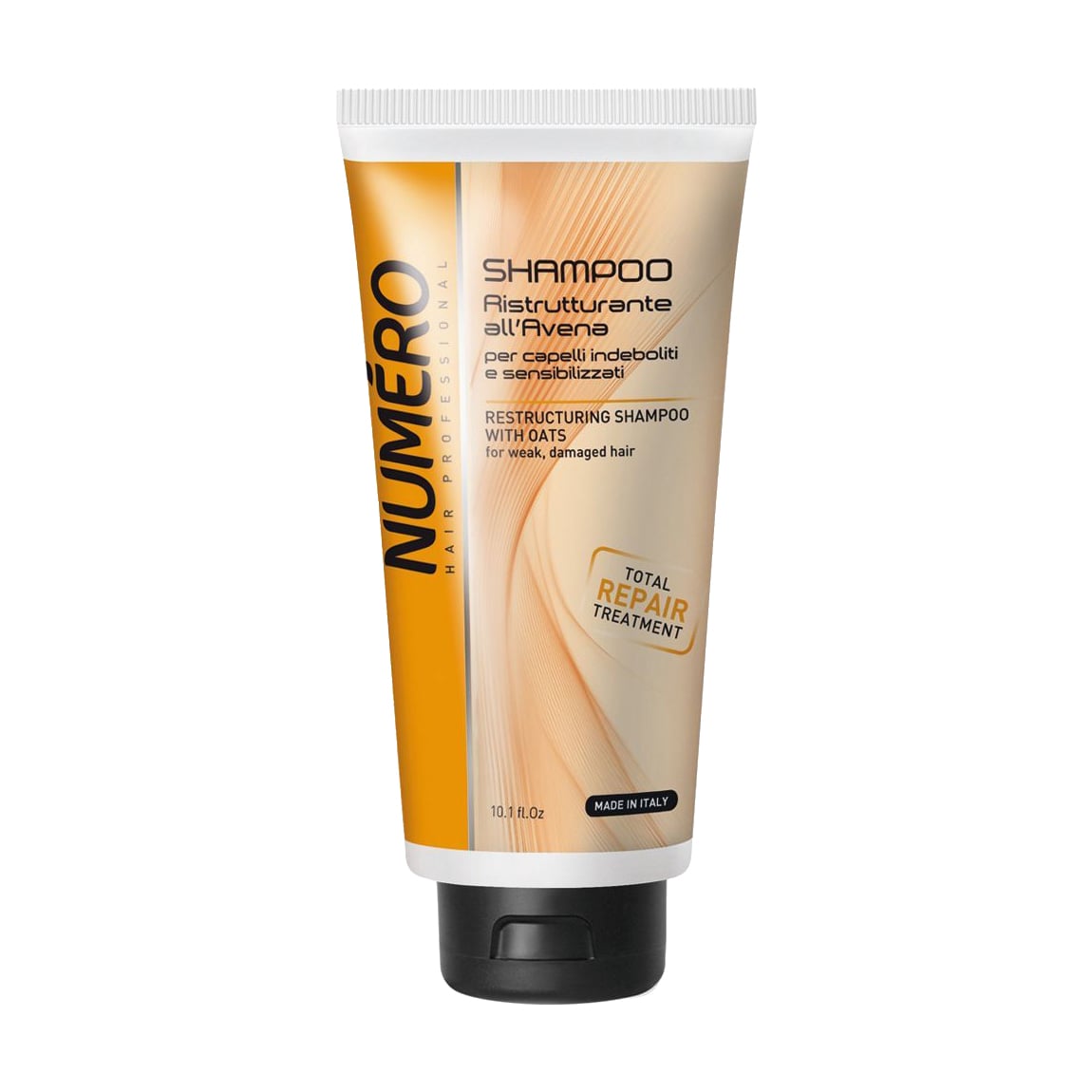 

Відновлювальний шампунь для волосся Brelil Numero Restructuring Shampoo з екстрактом вівса, 300 мл