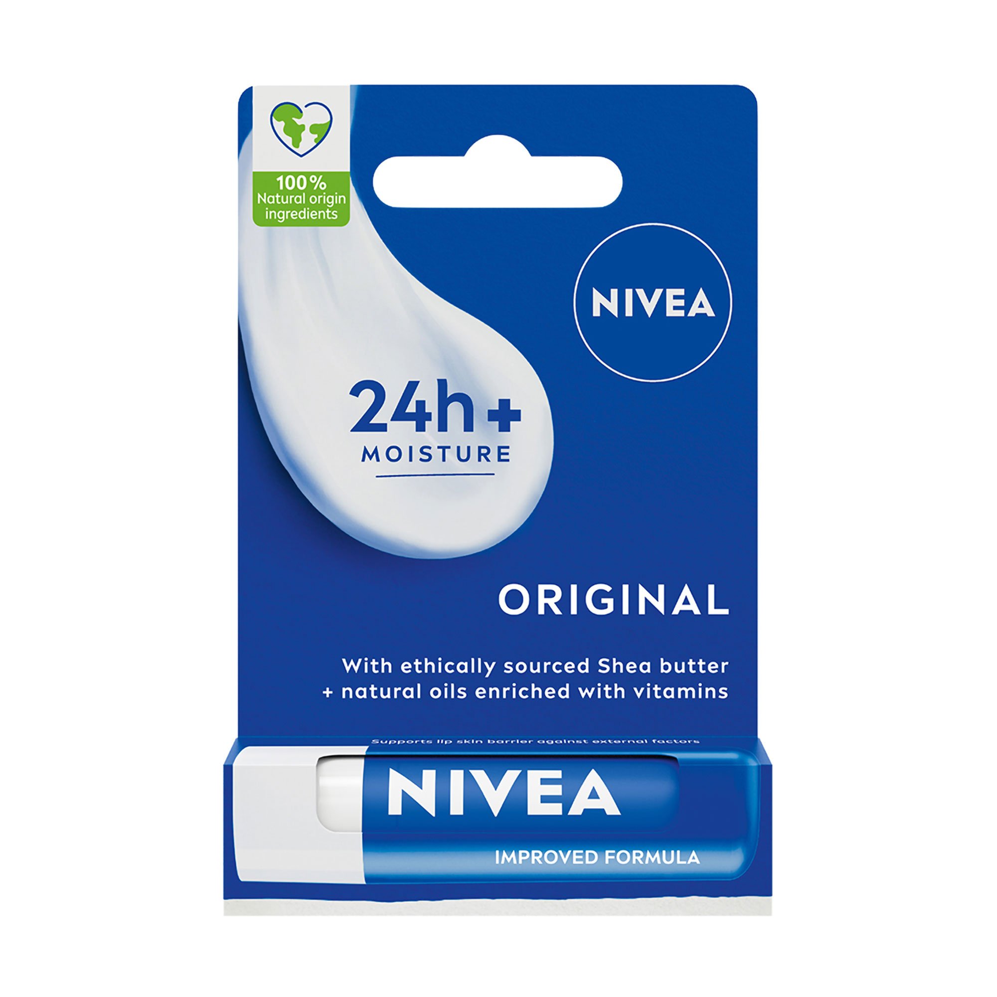 

Бальзам-догляд для губ NIVEA Original, 4.8 г