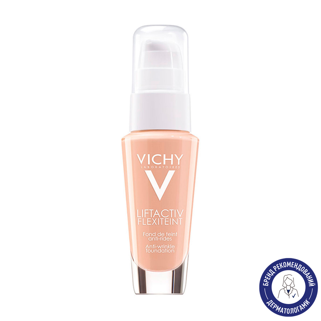 

Уцінка! Тональний засіб для обличчя Vichy Liftactiv Flexilift Teint Anti-Wrinkle Foundation проти зморщок, 15 Opal, 30 мл