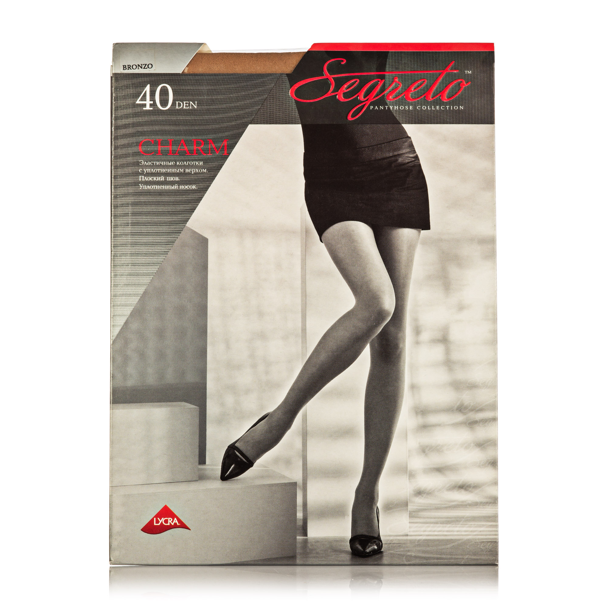 

Колготки жіночі Segreto Charm 40 DEN бронза р.5