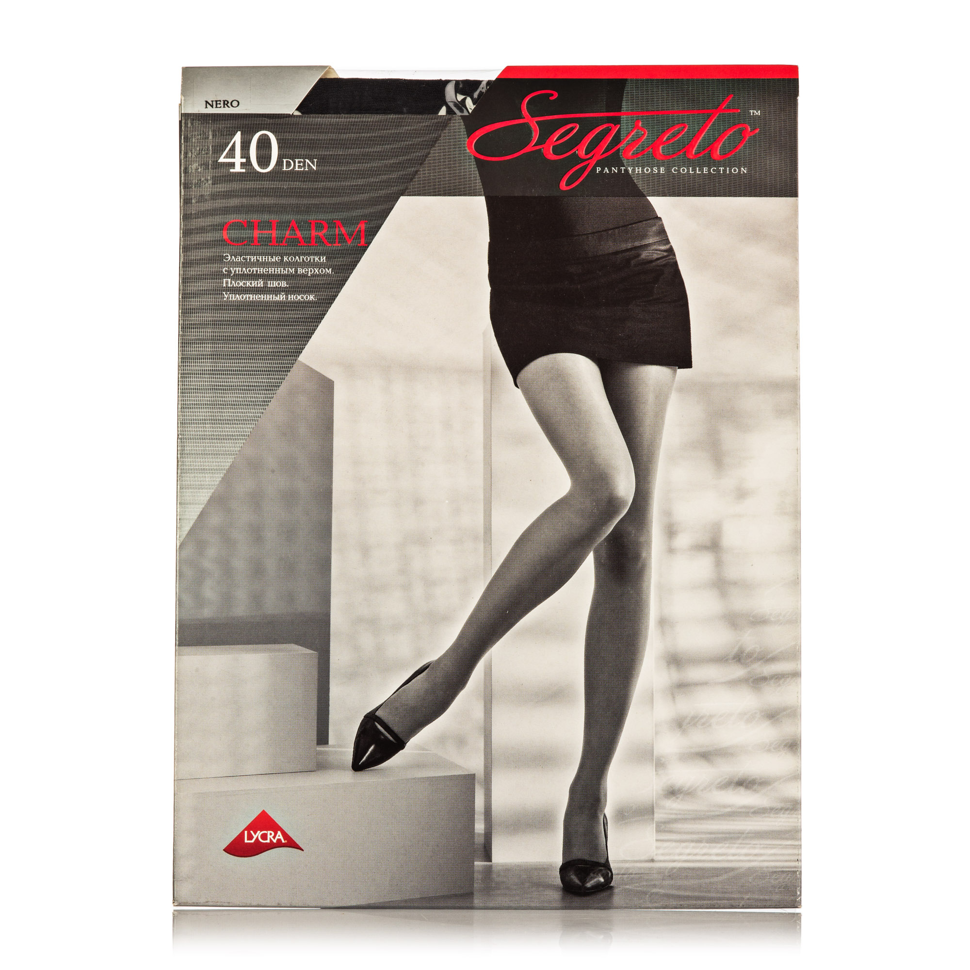 

Колготки жіночі Segreto Charm 40 DEN неро р.3