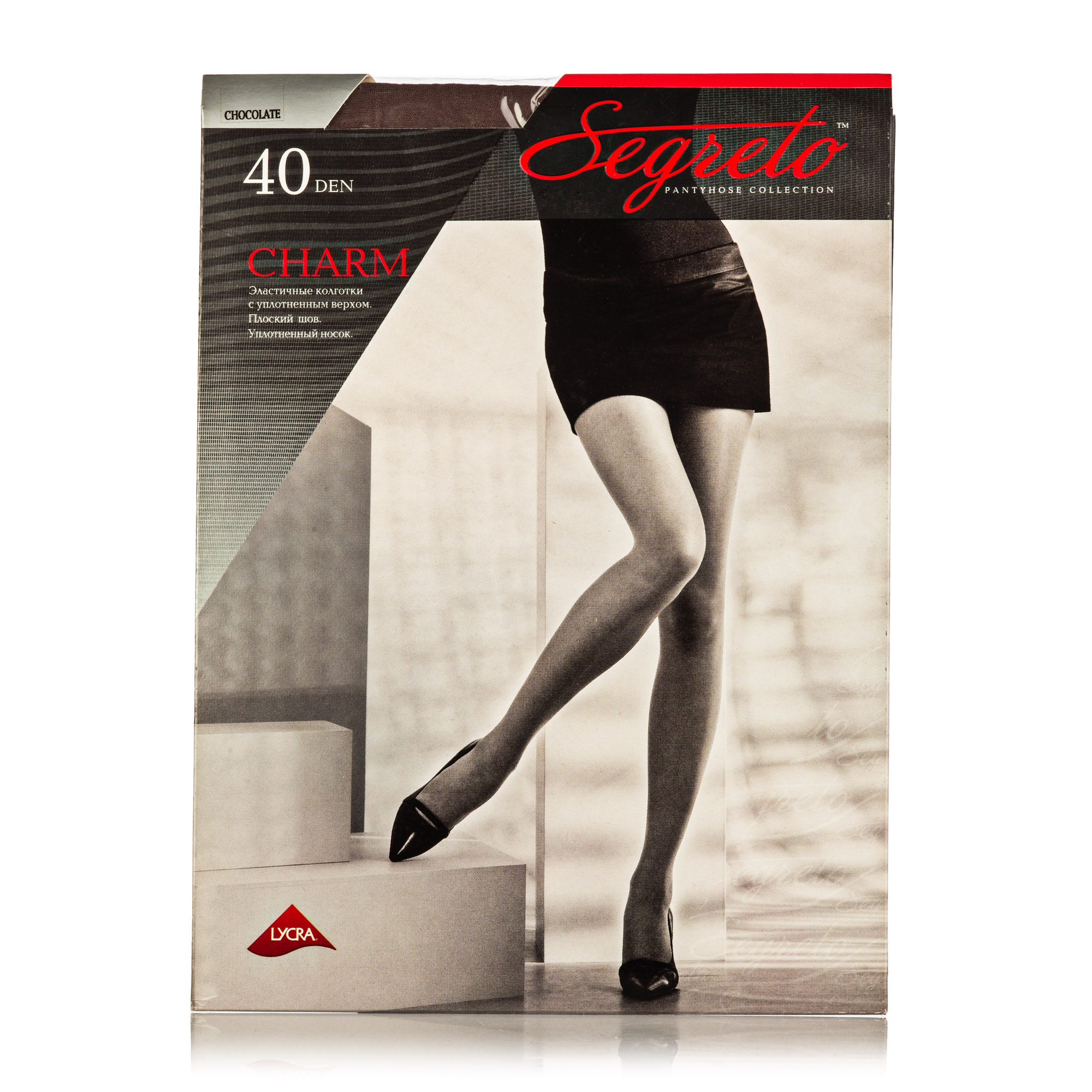 

Колготки жіночі Segreto Charm 40 DEN шоколад р.5