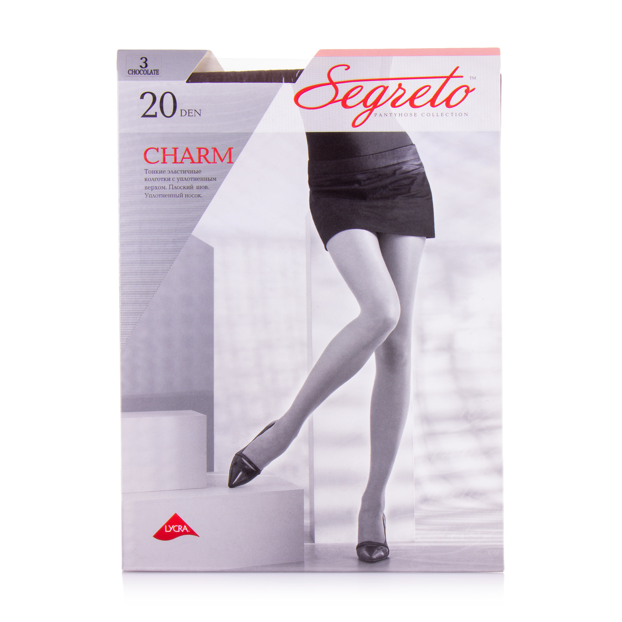 

Колготки жіночі Segreto Charm 20 DEN неро р.4