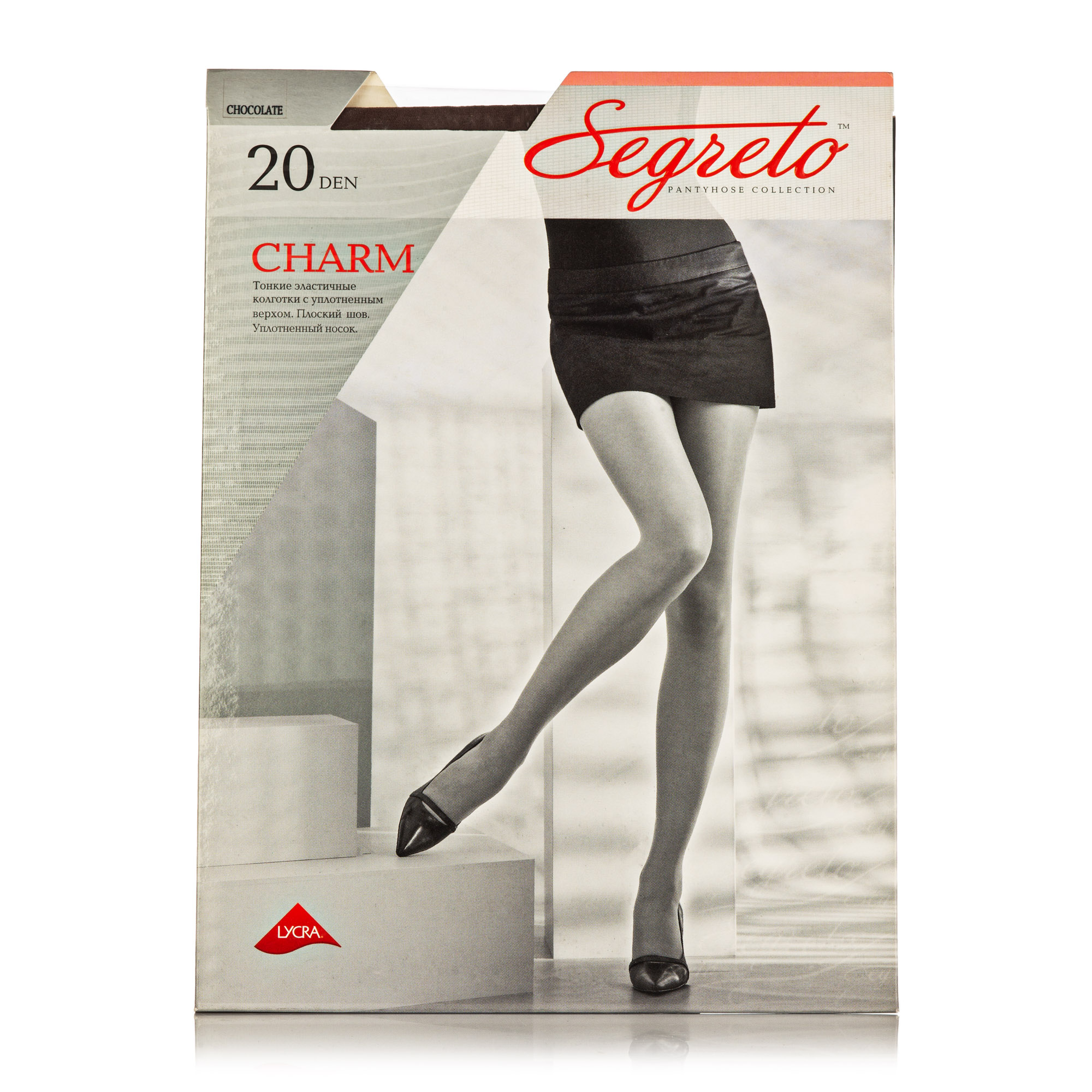 

Колготки жіночі Segreto Charm 20 DEN шоколад р.4