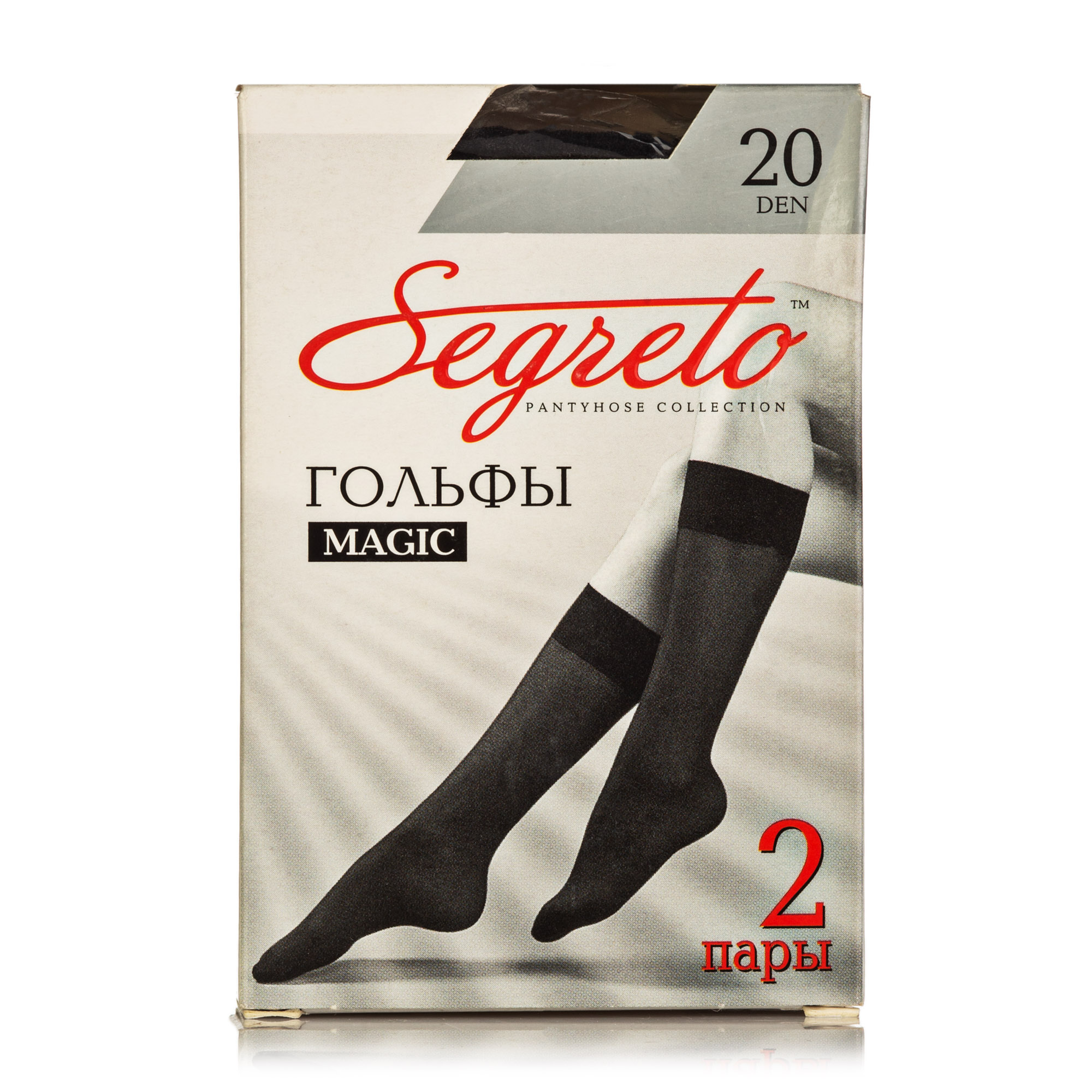 

Панчохи жіночі SEGRETO MAGIC 20 ден неро р.23-25