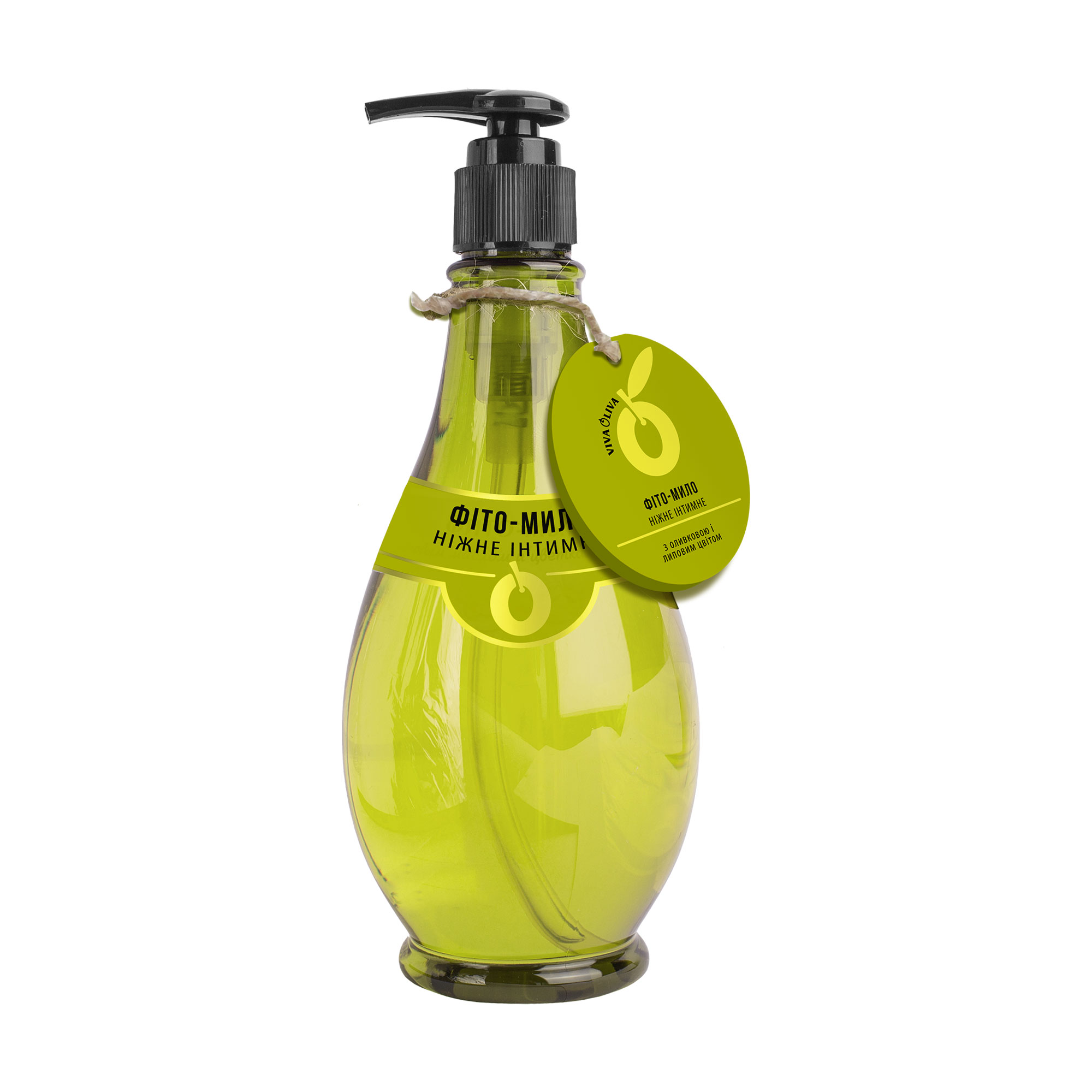 

Фіто-мило для інтимної гігієни VIVA OLIVA, з оливковою олією та липовим цвітом, 400 мл