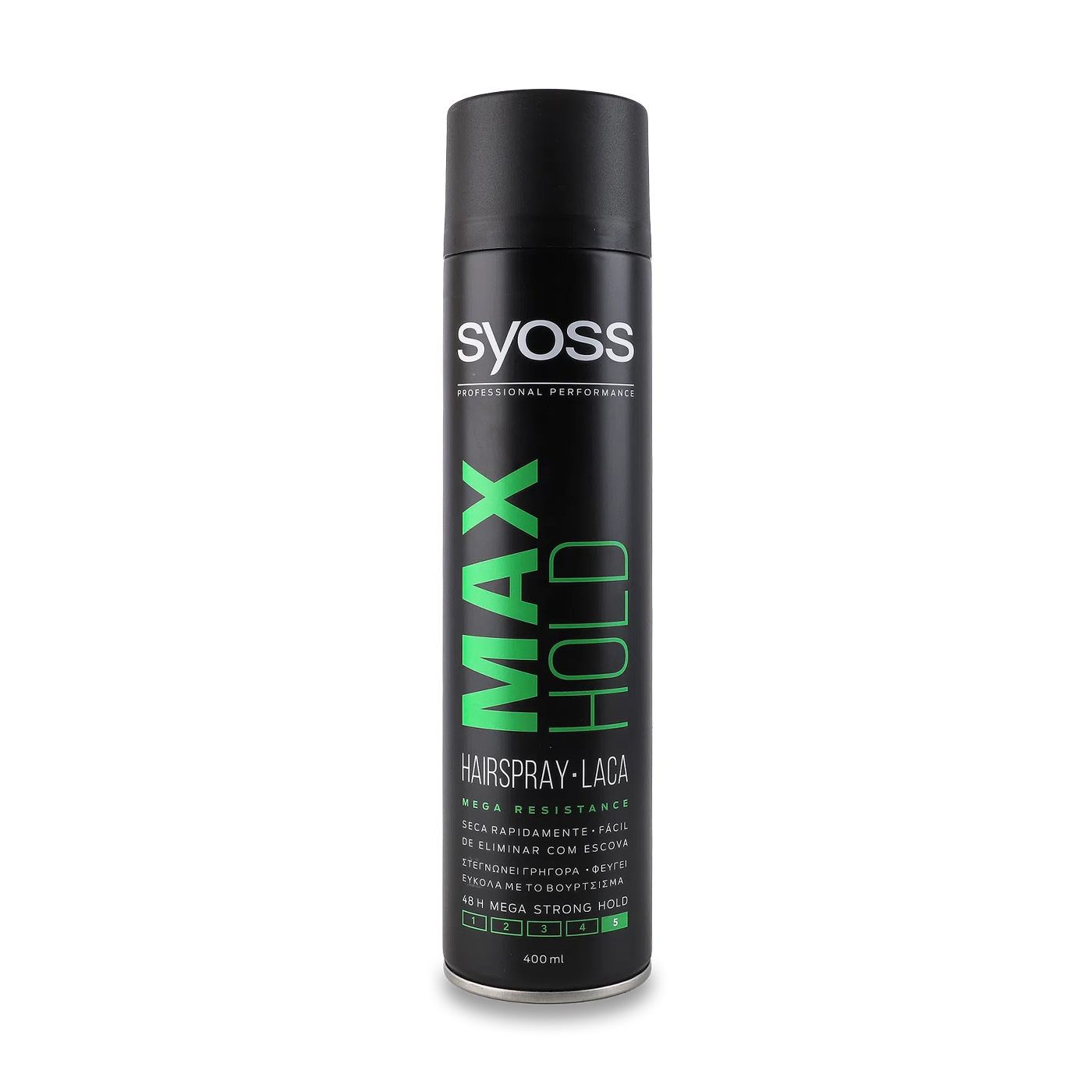 

Уцінка! Лак для волосся Syoss Max Hold Hairspray фіксація 5 (максимальна), 400 мл