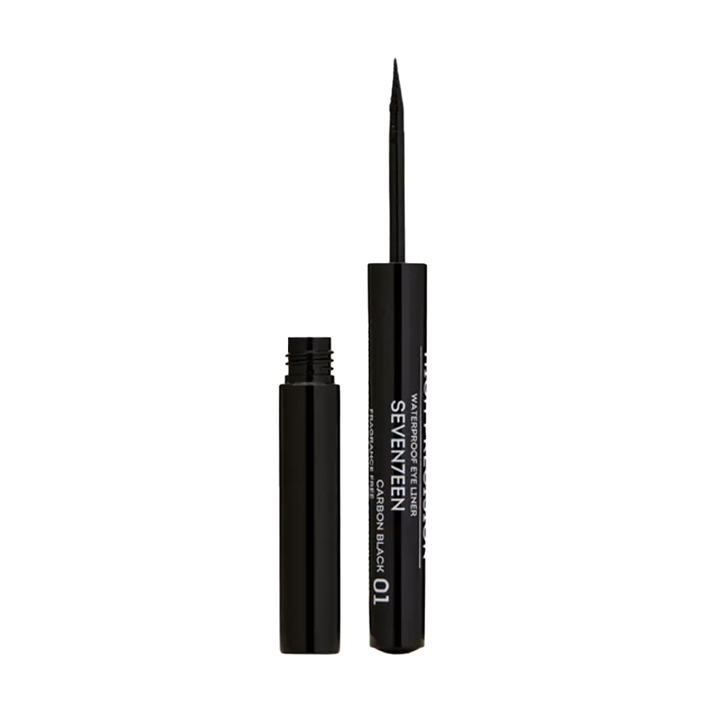 

Підводка для очей Seventeen High Precision Waterproof Liquid Eye Liner, 01 Carbon Black, 1.8 мл