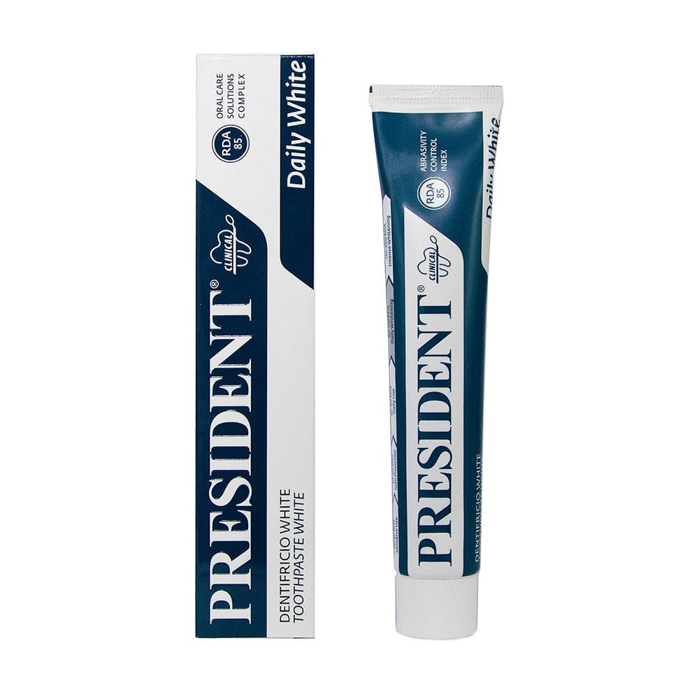 

Зубна паста PresiDENT Clinical Daily White, 75 мл