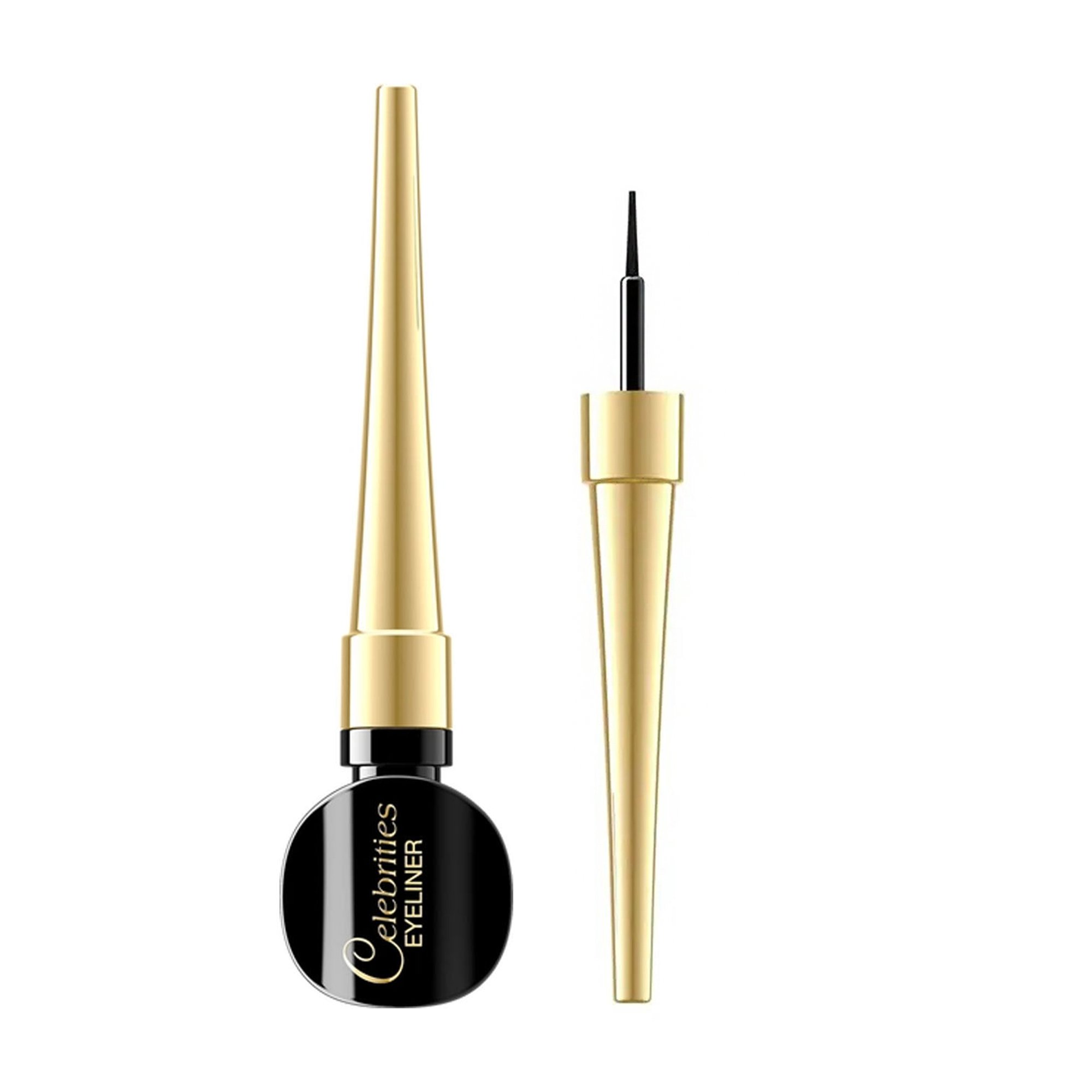 

Підводка для очей Eveline Cosmetics Celebrities Чорна, 3 мл