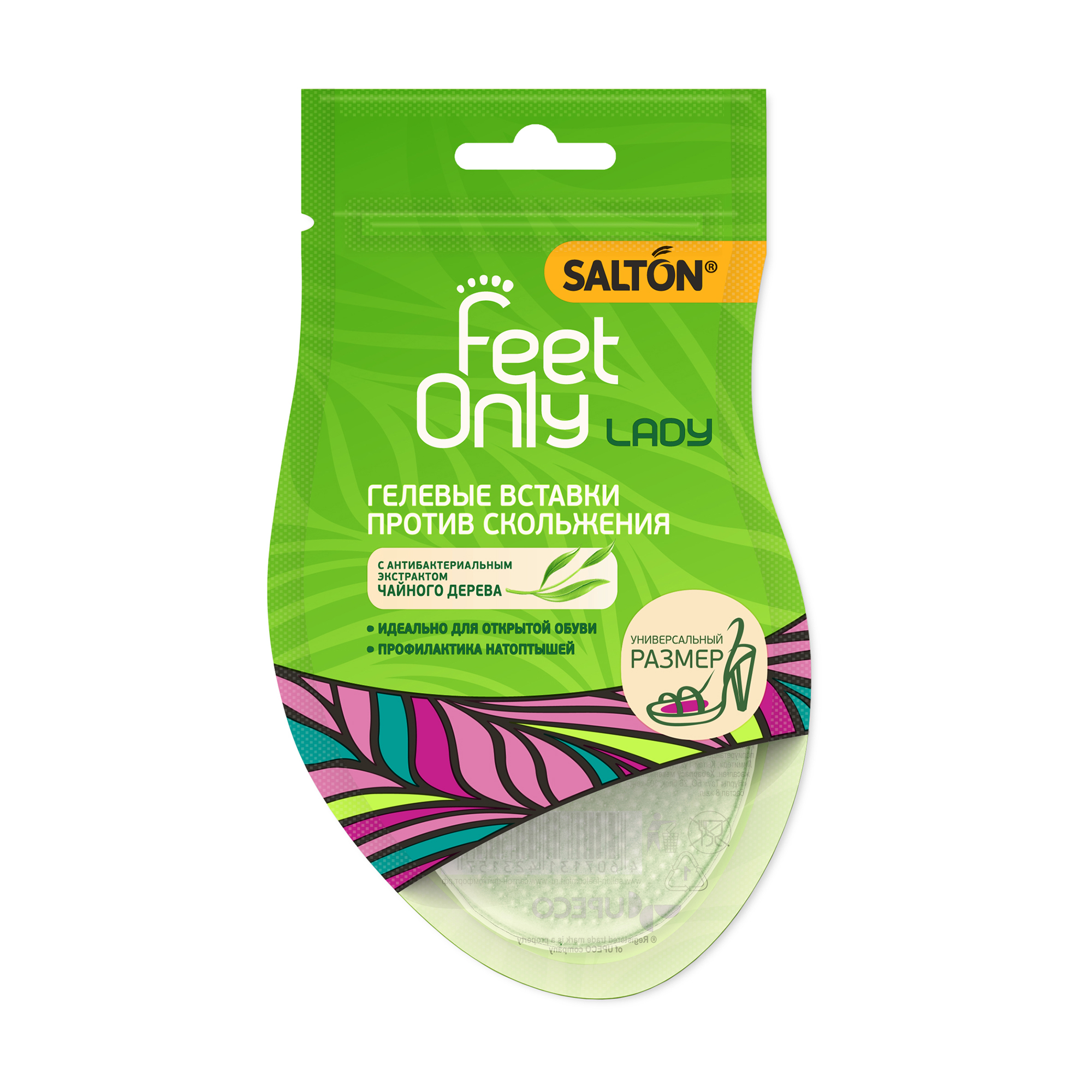 

Гелеві вставки SALTON Feet Only Lady від ковзання, 1 пара
