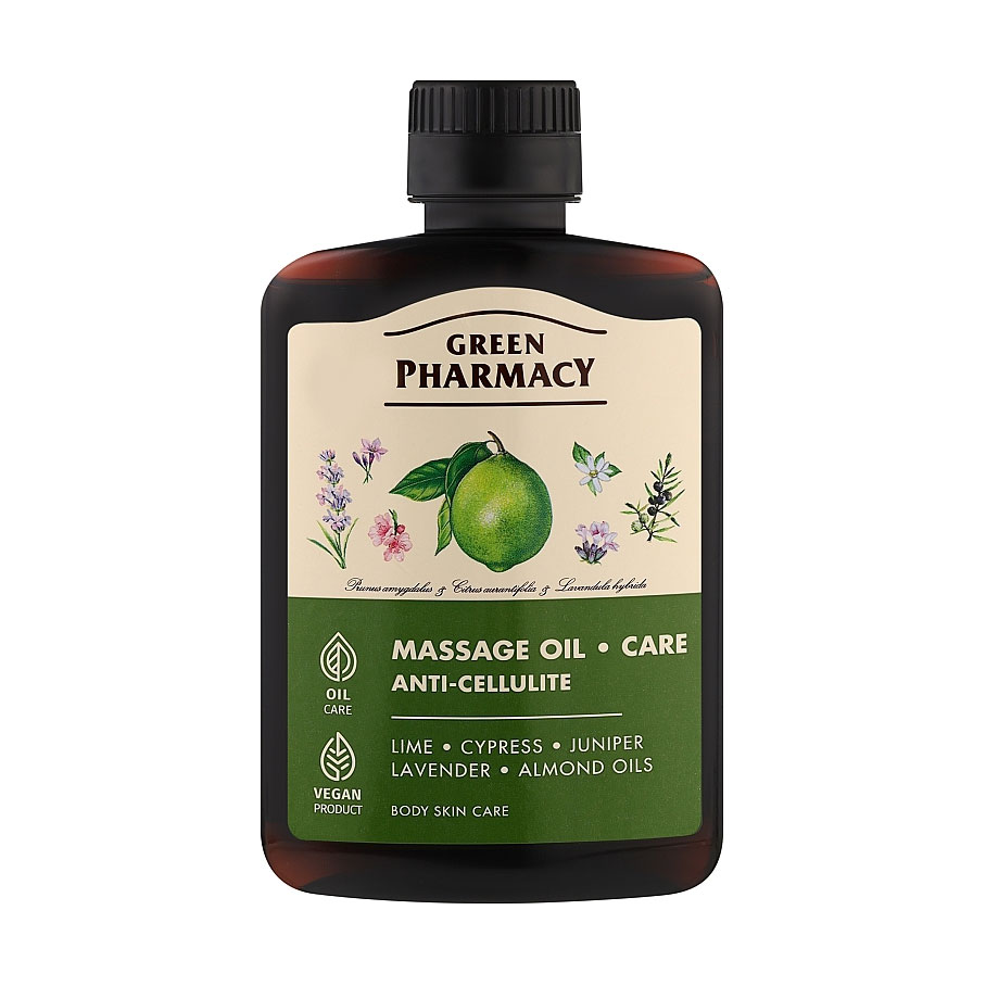 

Уцінка! Масажна олія Зеленая аптека Антицелюлітна, 200 мл