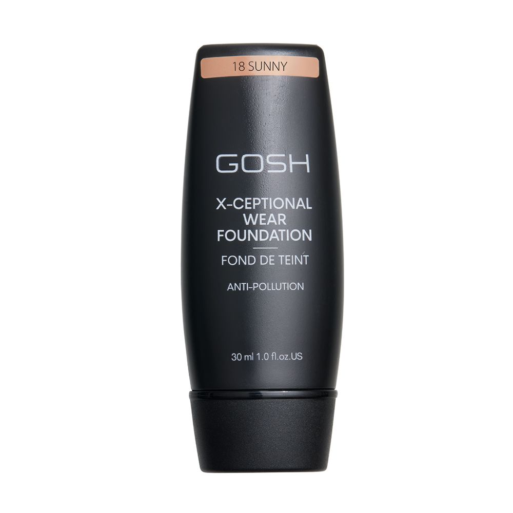 

Уцінка! Тональна основа для обличчя GOSH X-Ceptional Wear Foundation, 18 Sunny, 30 мл