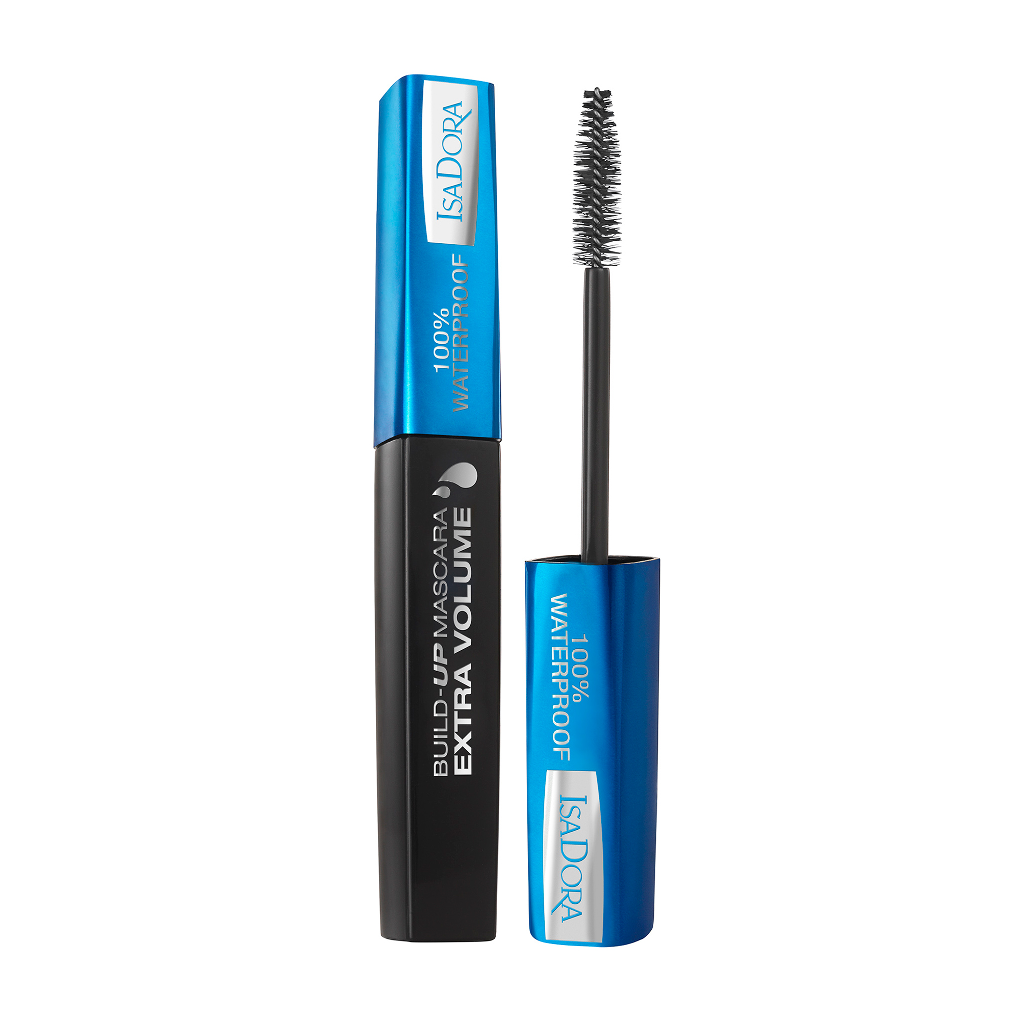 

Водостійка туш для вій IsaDora Build-Up Mascara Extra Volume Waterproof Об'ємна, 23 Dark Blue, 12 мл