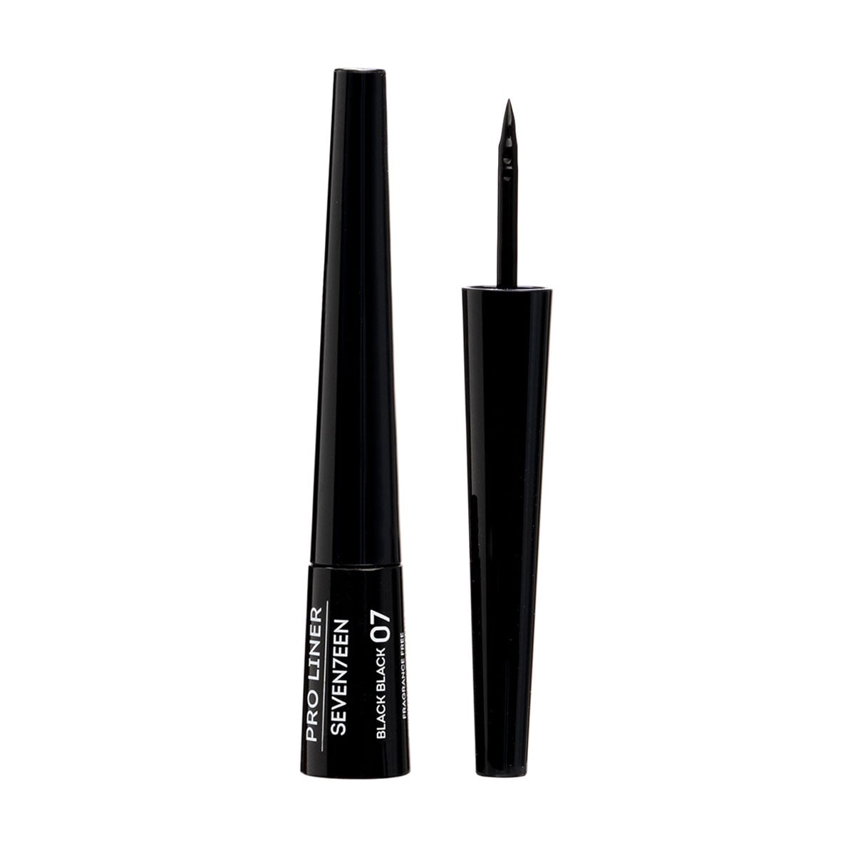 

Підводка для очей Seventeen Pro Eyeliner, 07 Black, 2.5 мл