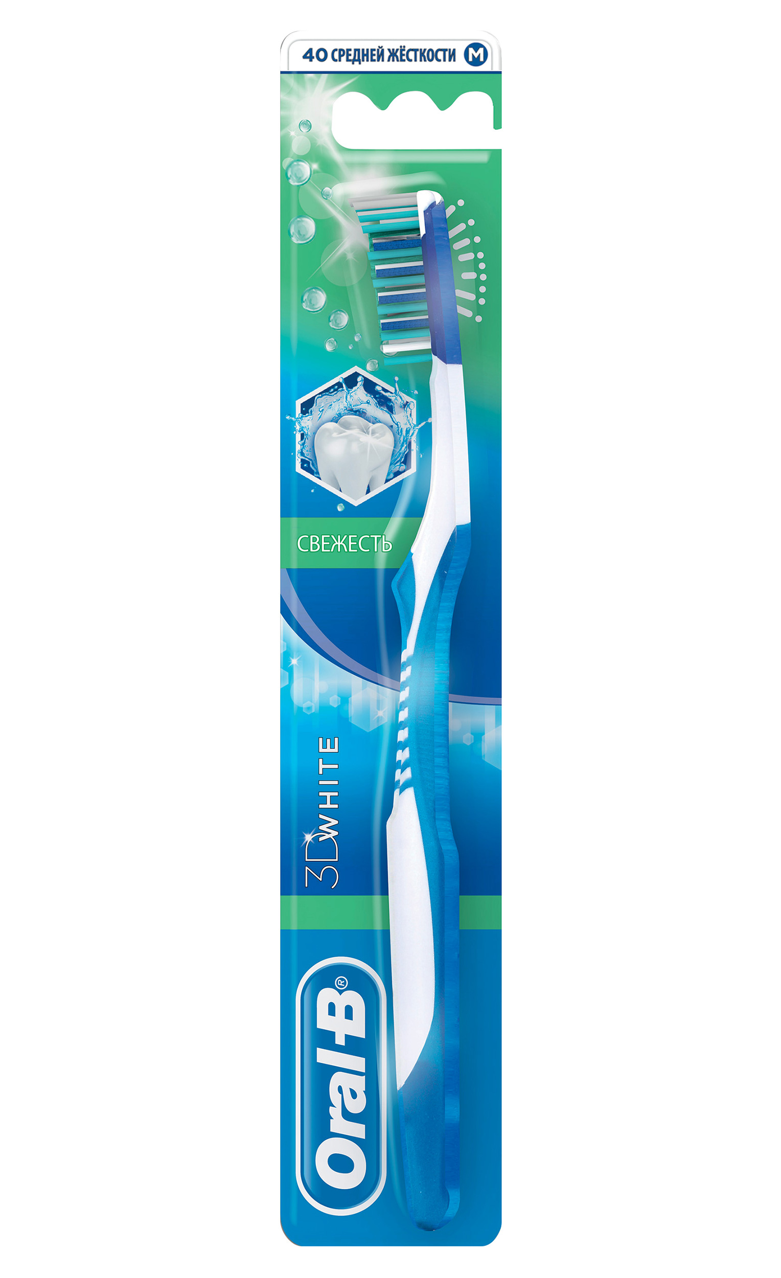 

Зубна щітка Oral-B 3Д white свіжість 40 середня