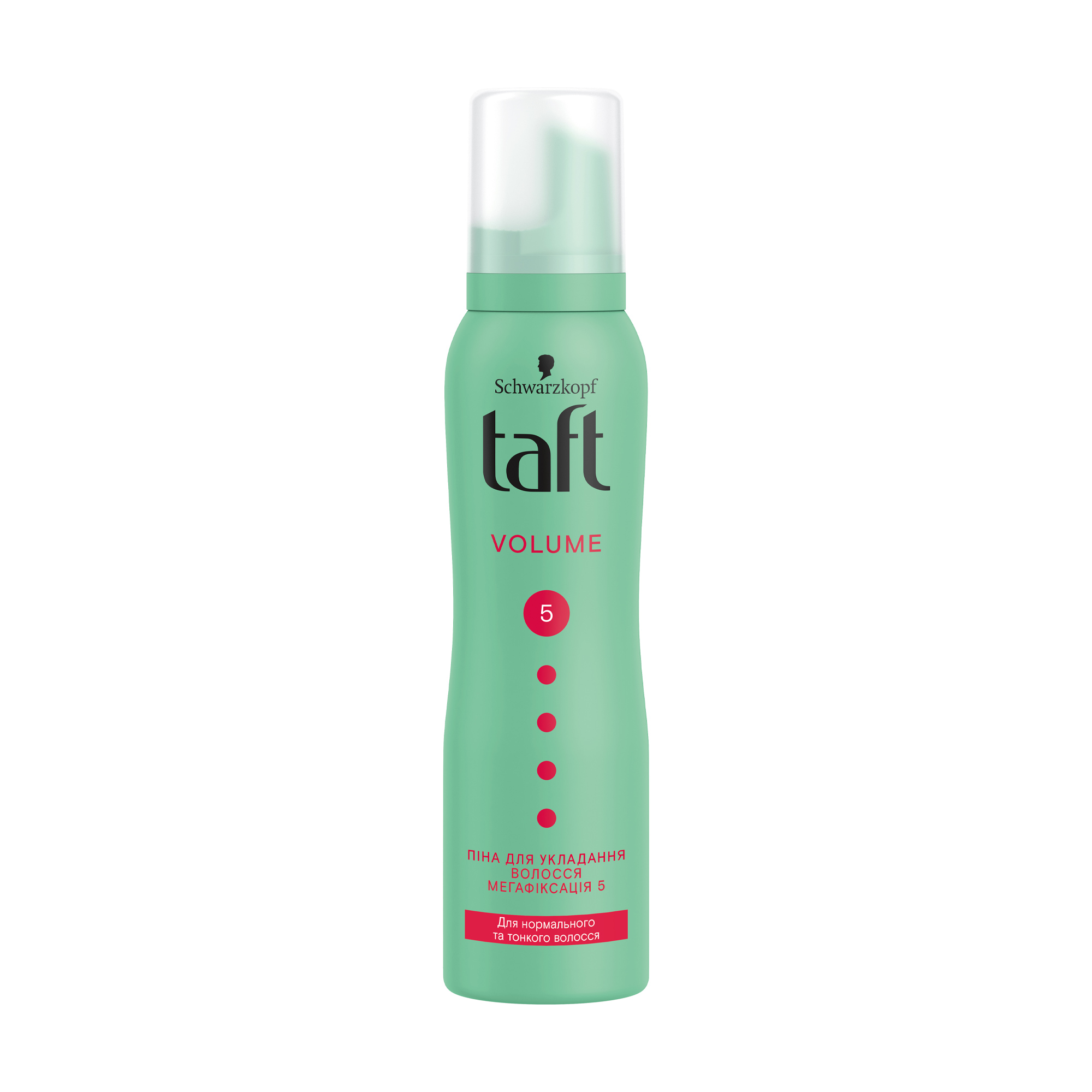 

Піна для волосся Taft True Volume Об'єм, фіксація 5, 150 мл
