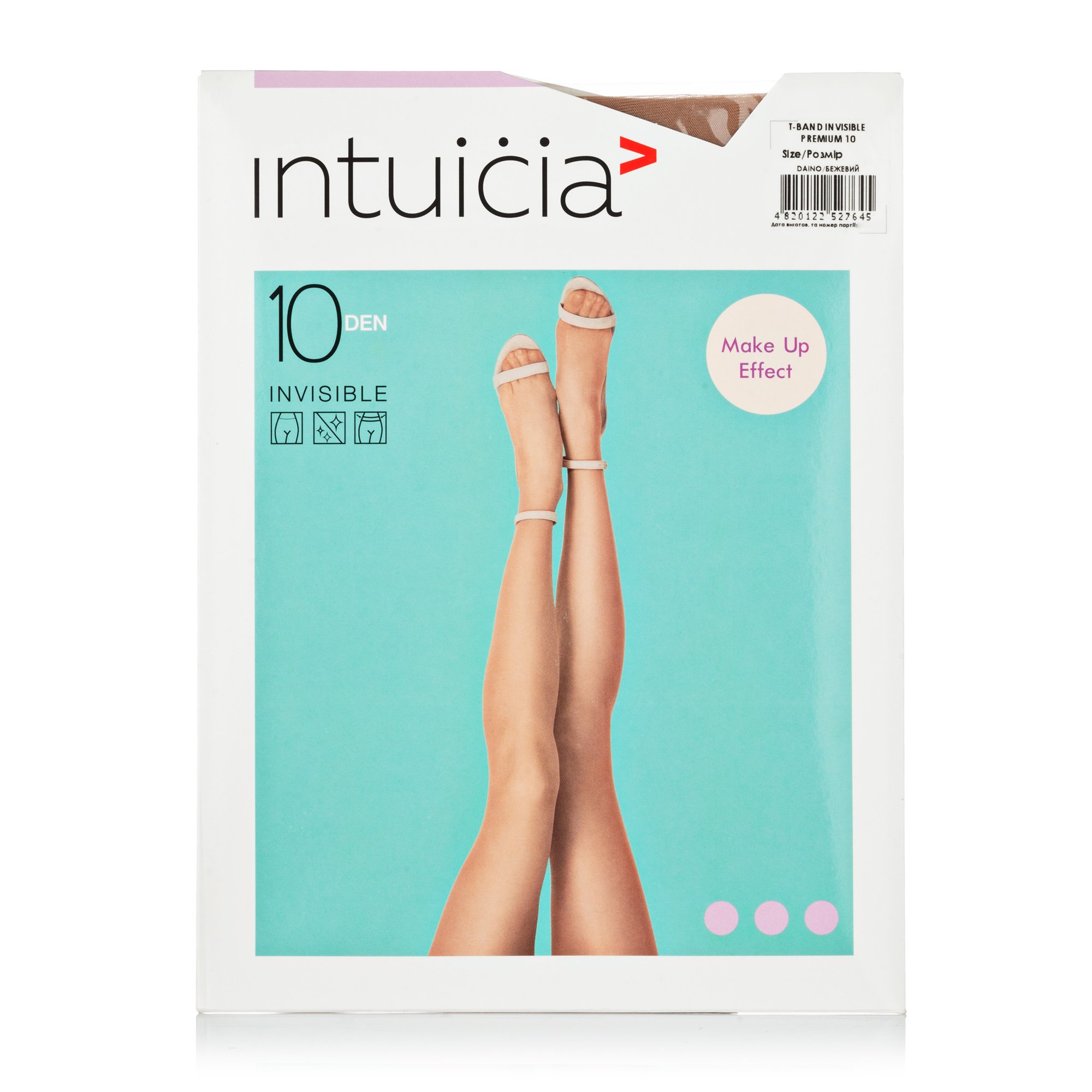 

Колготки жіночі Intuicia T-BAND INVISIBLE PREMIUM 10 ДЕН засмага 2 р.