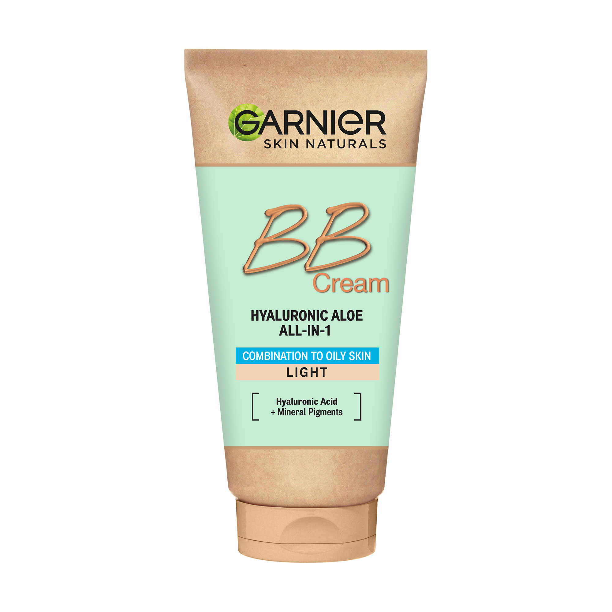 

Уцінка! ВВ-крем для обличчя Garnier Skin Naturals SPF 25, для комбінованої та жирної шкіри, Світло-бежевий, 50 мл