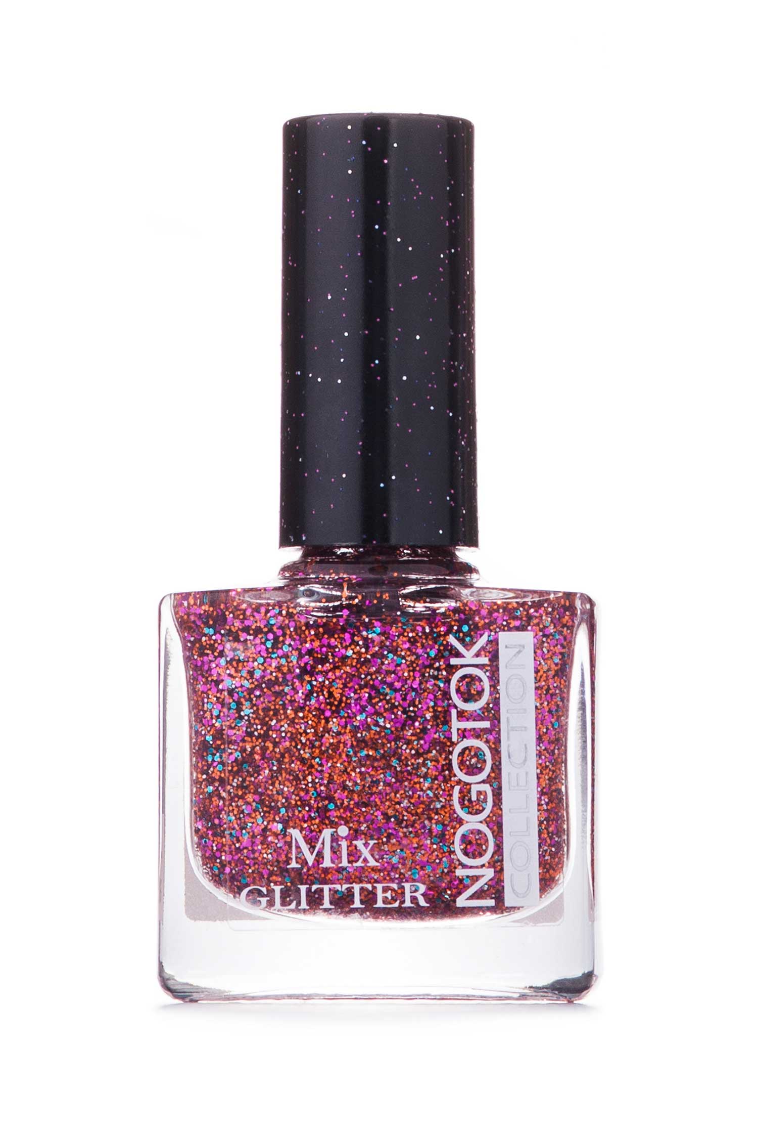 

Лак для нігтів Nogotok Mix Glitter 09, 10мл