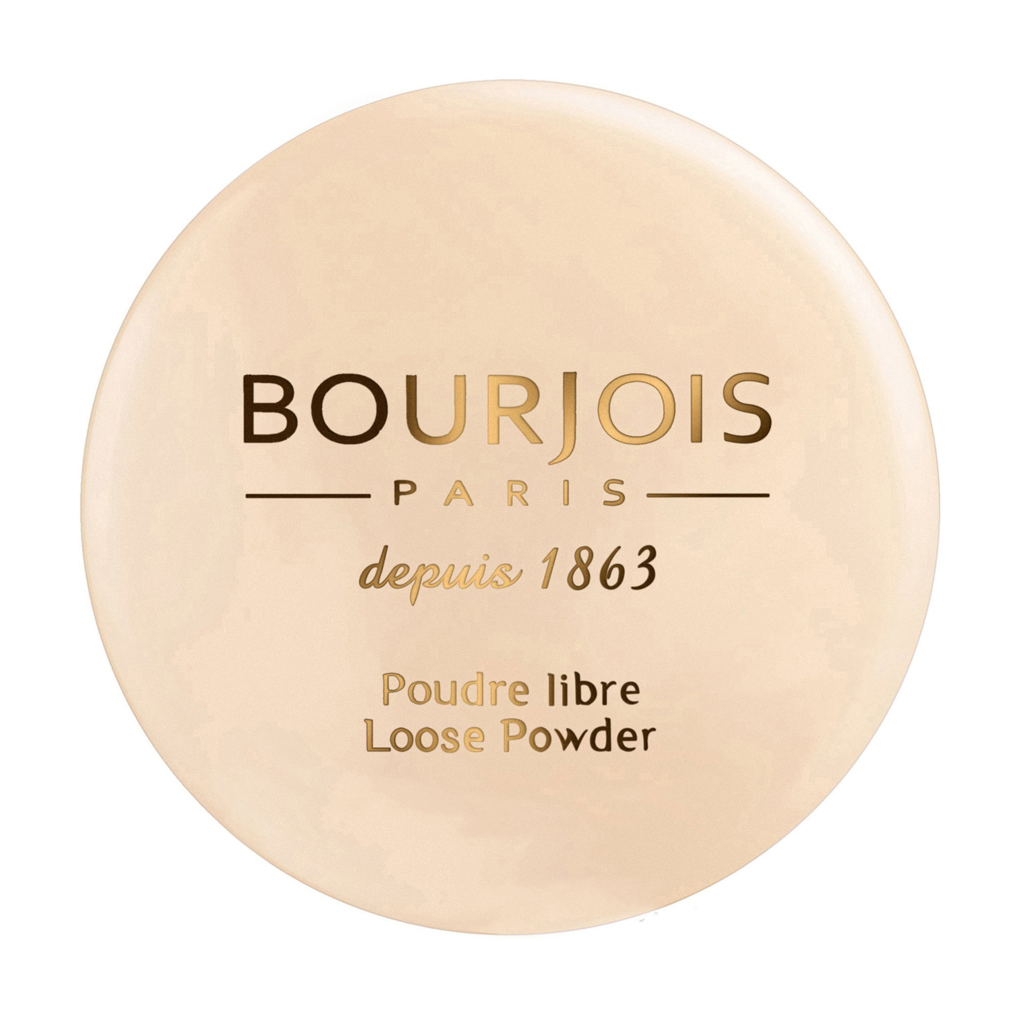 

Розсипчаста пудра для обличчя Bourjois Poudre Libre Loose Powder 03 Dore Golden, 32 г