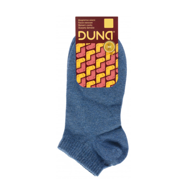 

Шкарпетки жіночі Duna 307 укорочені, джинс, розмір 21-23